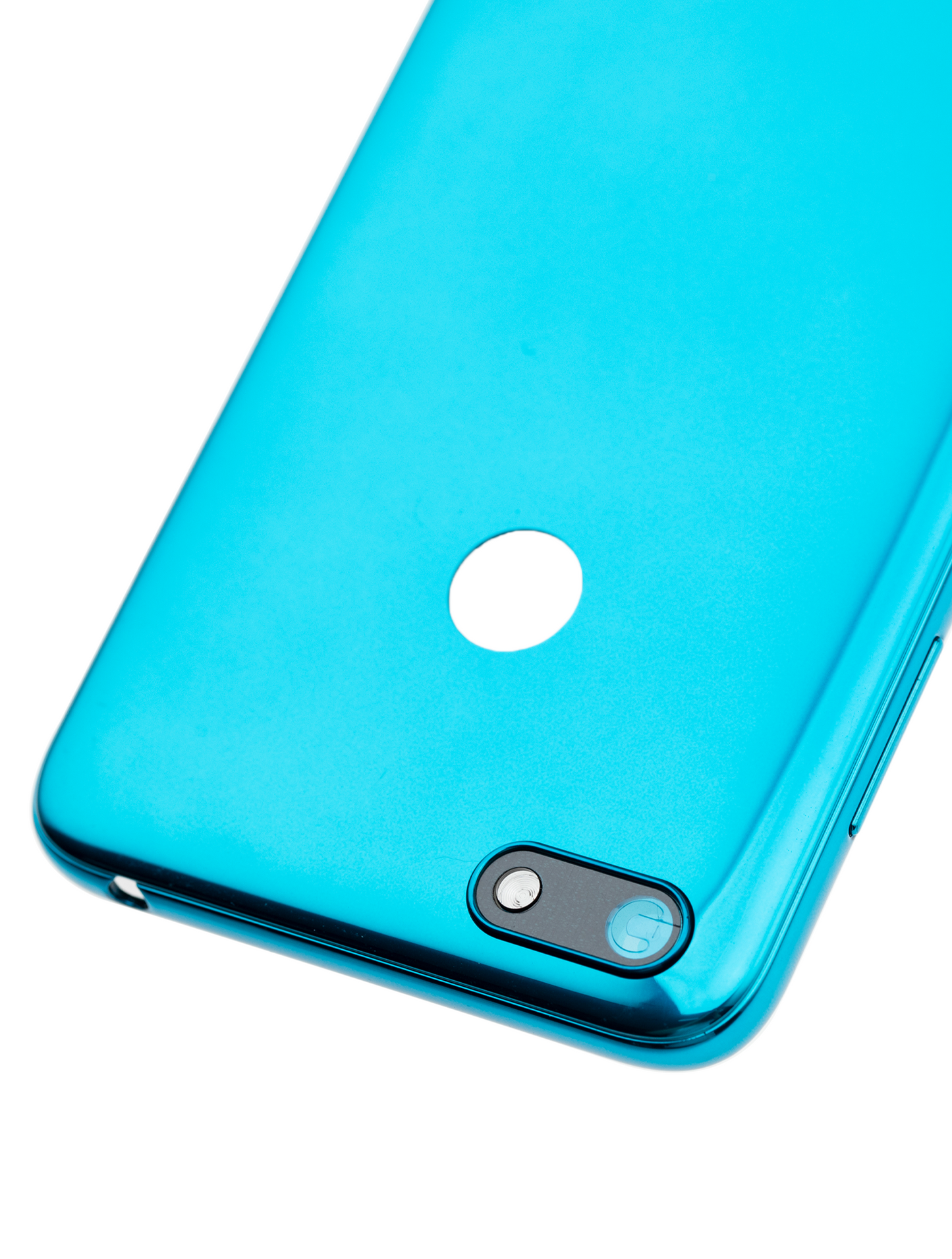 Back cover Glass For Motorola Moto E6 Play (XT2029 / 2019) (Turquoise Blue) - image 10