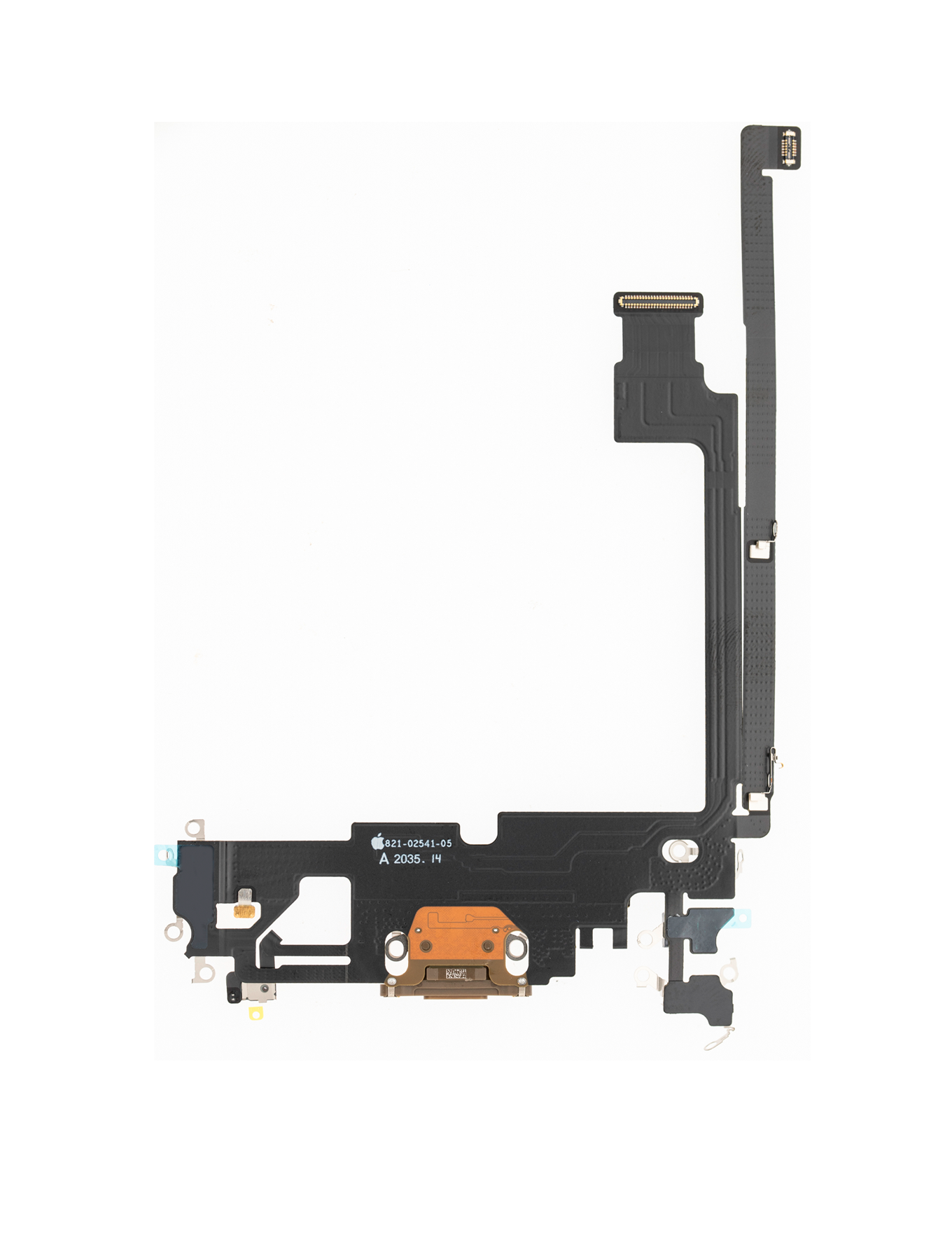 Charging Port Flex Cable For iPhone 12 Pro Max (Premium) (Gold)