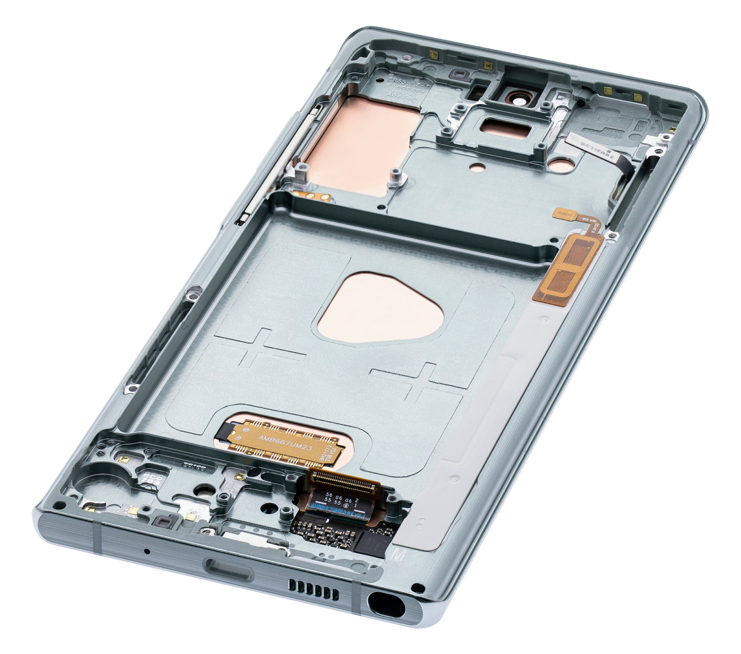 OLED Assembly With Frame For Samsung Galaxy Note 20 5G (Refurbished) (Mystic Green)