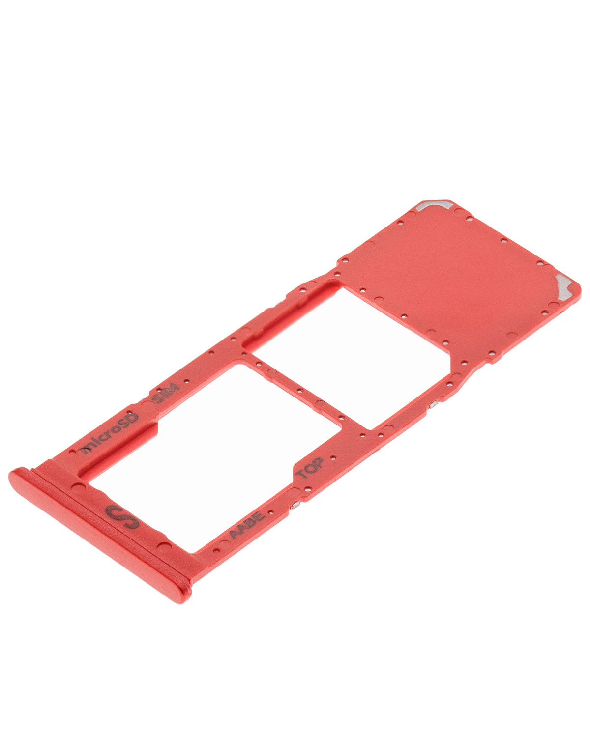 Single Sim Card Tray For Samsung Galaxy A02 (A022 / 2020) (Red) - replacement part SKU 107082084129 product image 4