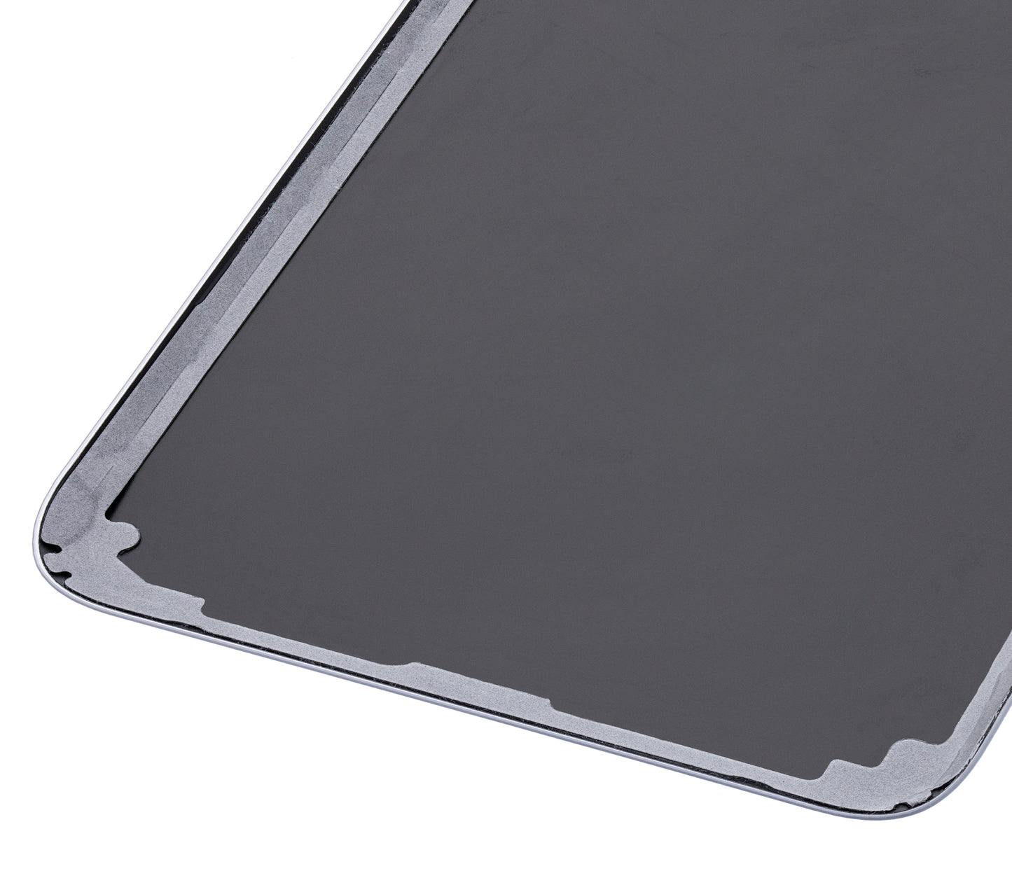 Back Cover Glass With Camera Lens For Samsung Galaxy S21 Ultra (No Logo) (Aftermarket Plus) (Phantom Silver)