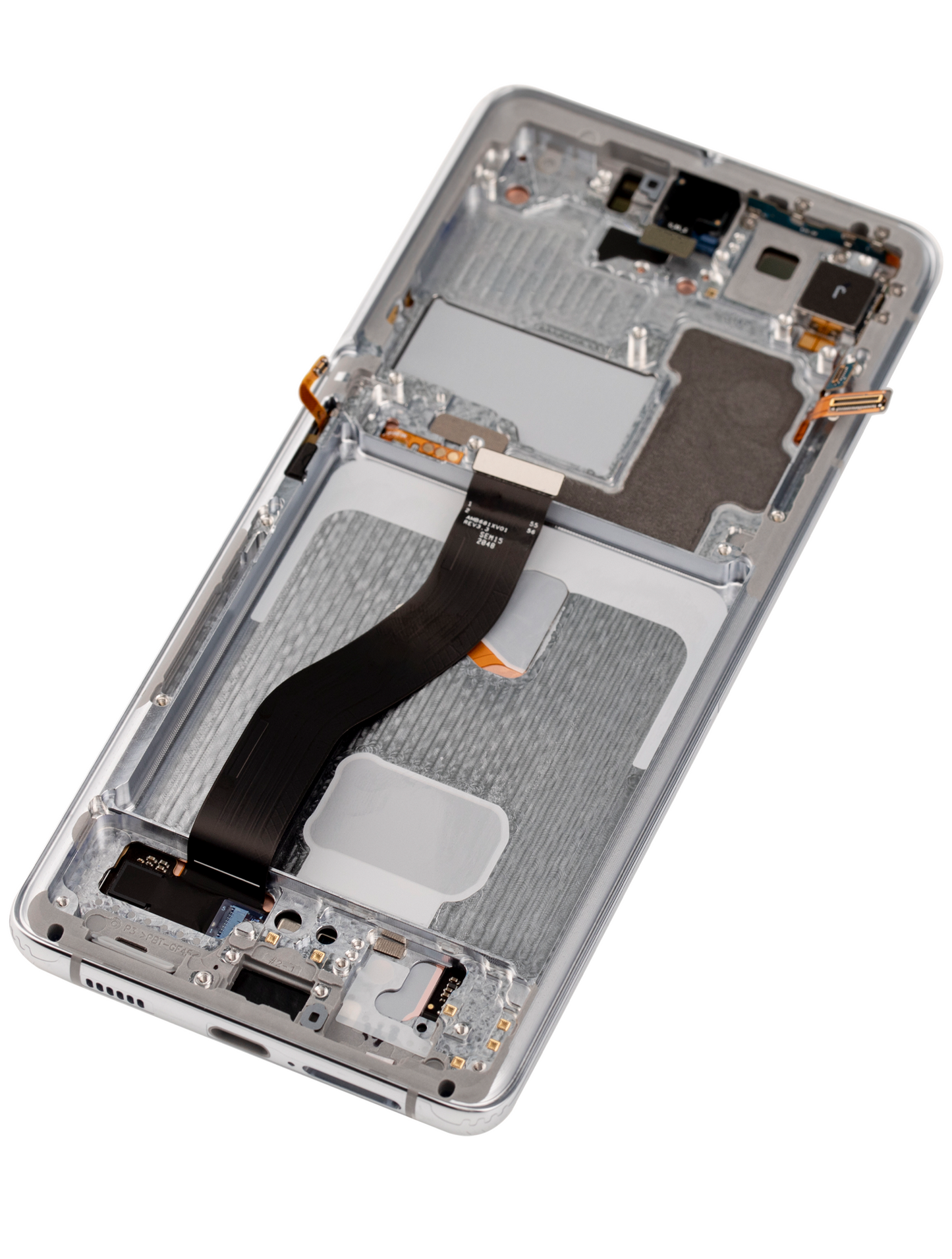 OLED Assembly With Frame For Samsung Galaxy S21 Ultra 5G (Refurbished) (Phantom Silver)