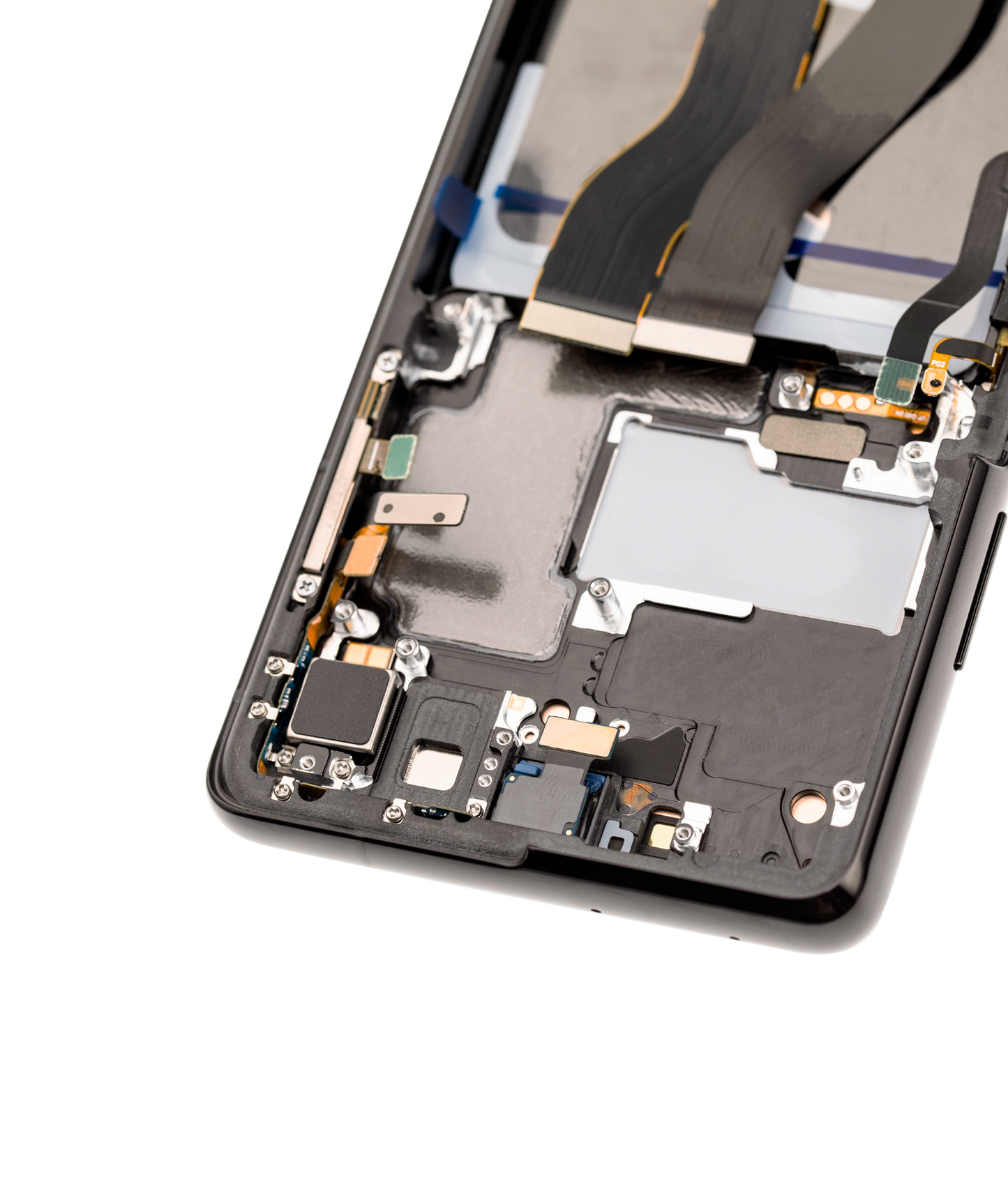 OLED Assembly With Frame For Samsung Galaxy S21 Ultra 5G (Service Pack) (Phantom Black)