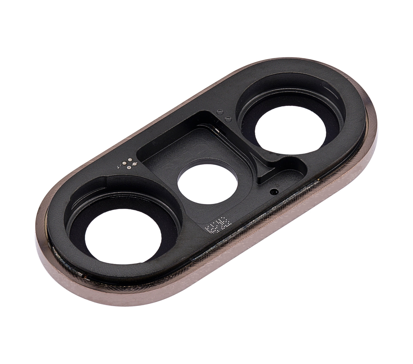Back Camera Lens With Bracket & Bezel For iPhone XS / XS Max (Gold) (Real Sapphire l Premium) (10 Pack)