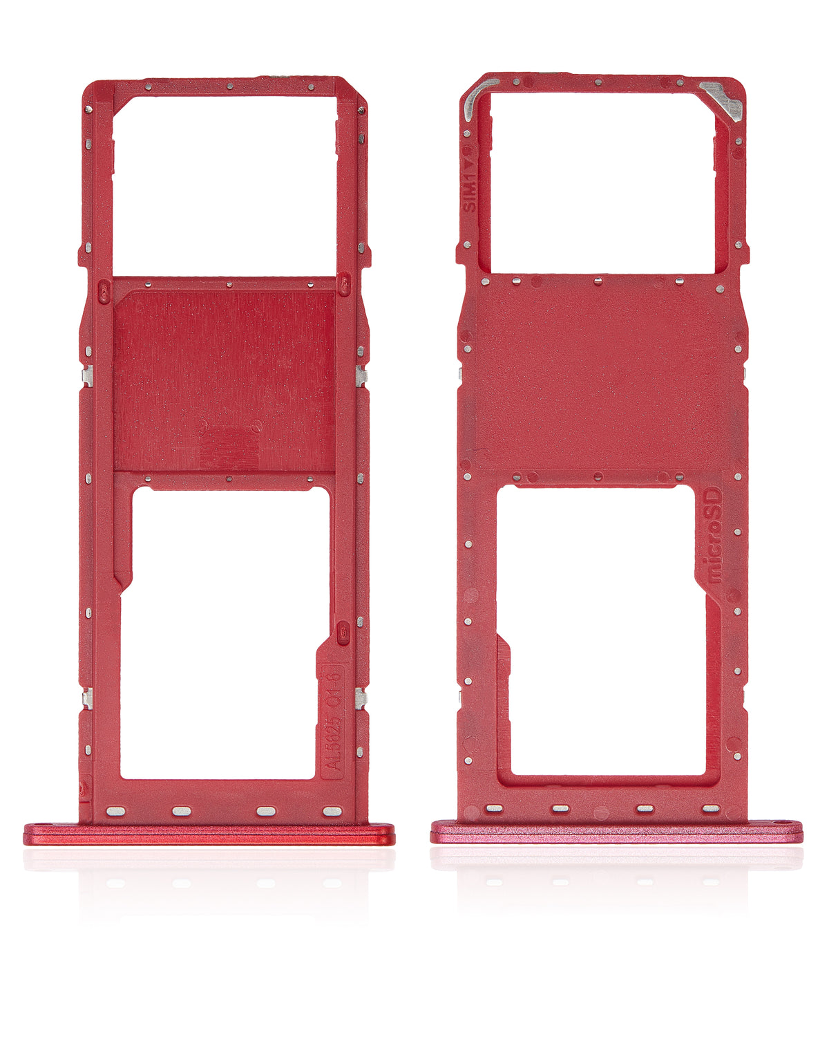 Single Sim Card Tray For Samsung Galaxy A02S (A025 / 2020) (Red) - replacement part SKU 107082087752 product image 5