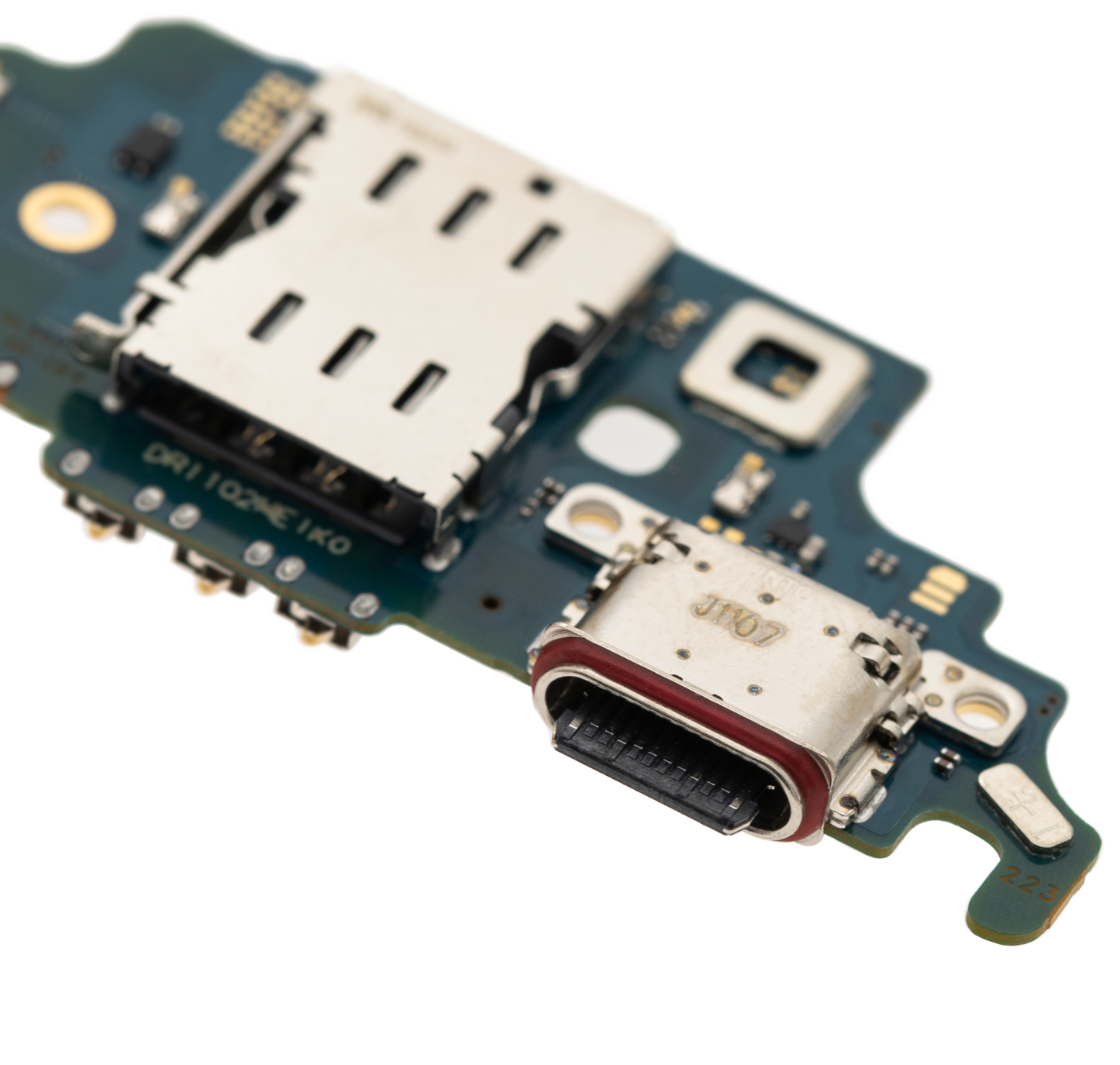 Charging Port Board With Sim Card Reader For Samsung Galaxy S21 Ultra 5G (G998U) (US Version) (Premium)