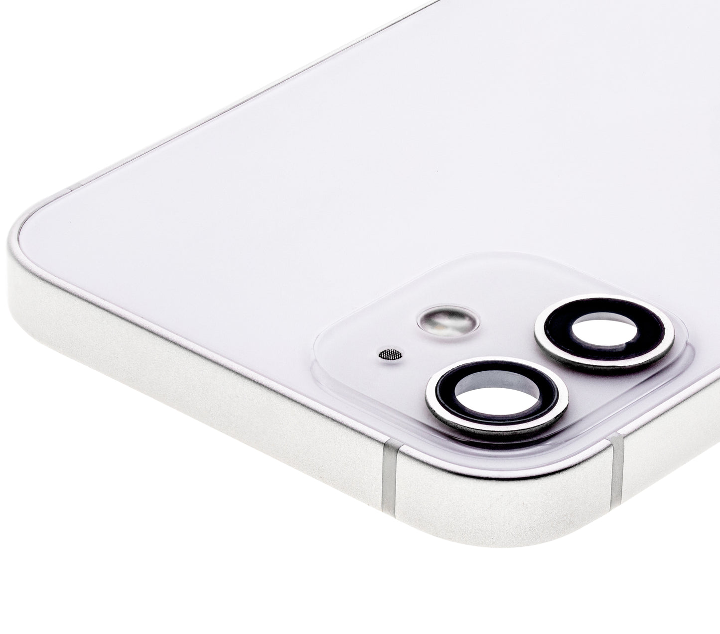 Back Housing W/ Small Parts For iPhone 12 Mini (US Version) (Used OEM Pull: Grade B) (White)