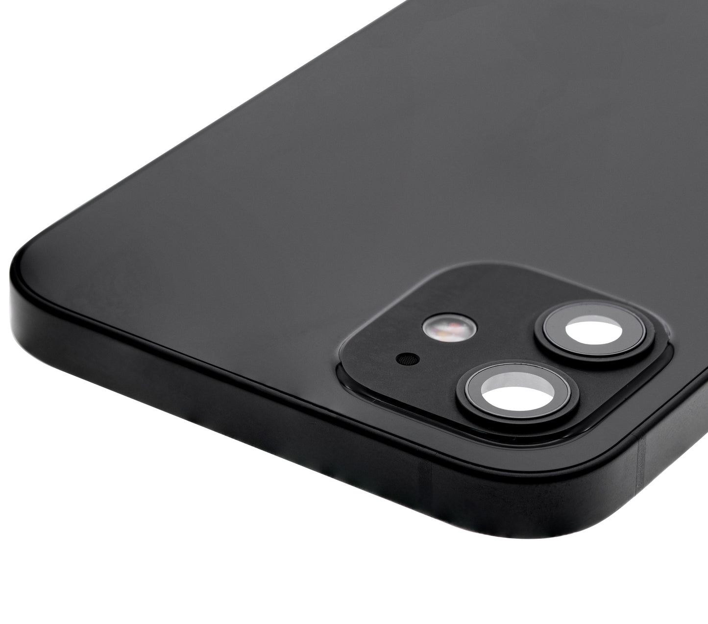 Back Housing W/ Small Parts For iPhone 12 (US Version) (Used OEM Pull: Grade B) (Black)