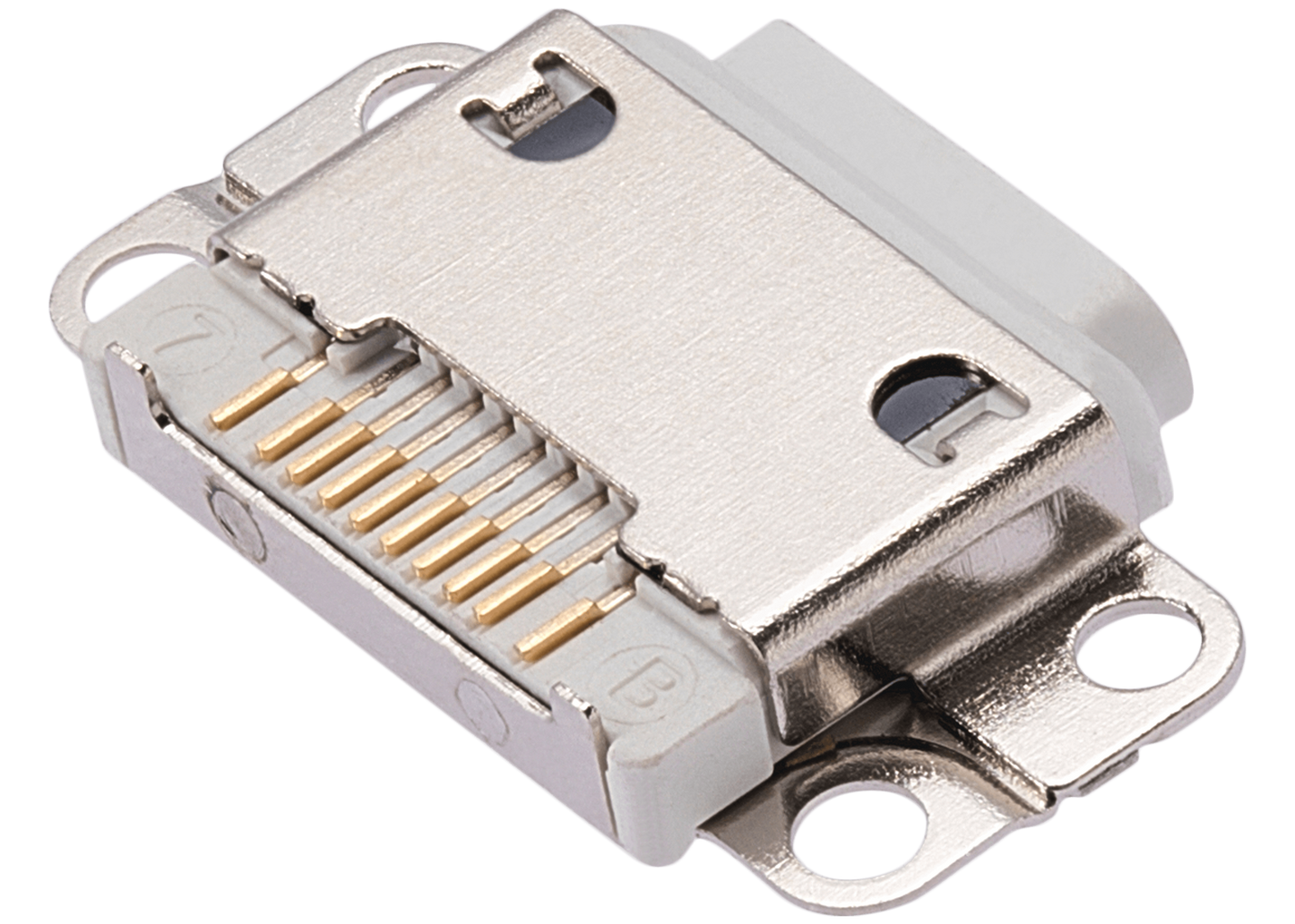 Charging Port Only For iPad Mini 4 / Air 2 / Air 3 / Pro 9.7" (Soldering Required) (White)