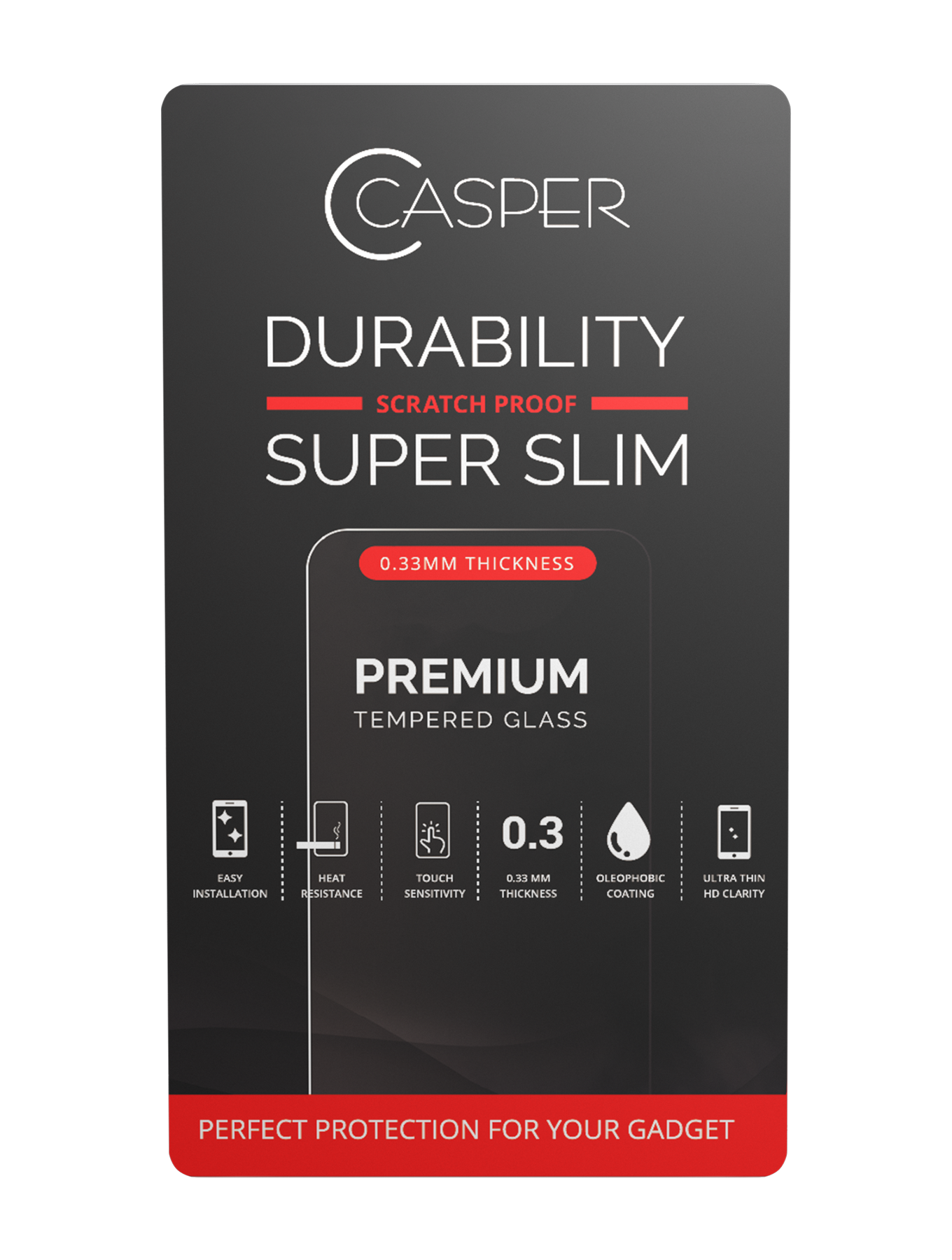 Casper UV Tempered Glass With Glue For Samsung Galaxy S21 Ultra (Case Friendly) (Retail Pack)
