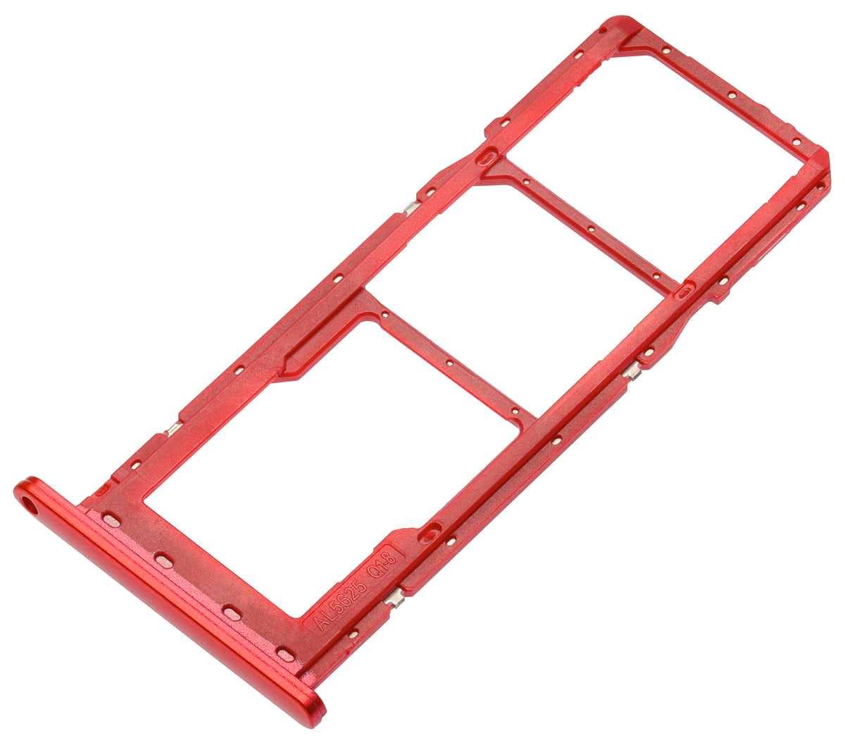 Dual Sim Card Tray For Samsung Galaxy A03S (A037F / 2021) (Red) - replacement part SKU 107082103023 product image 5