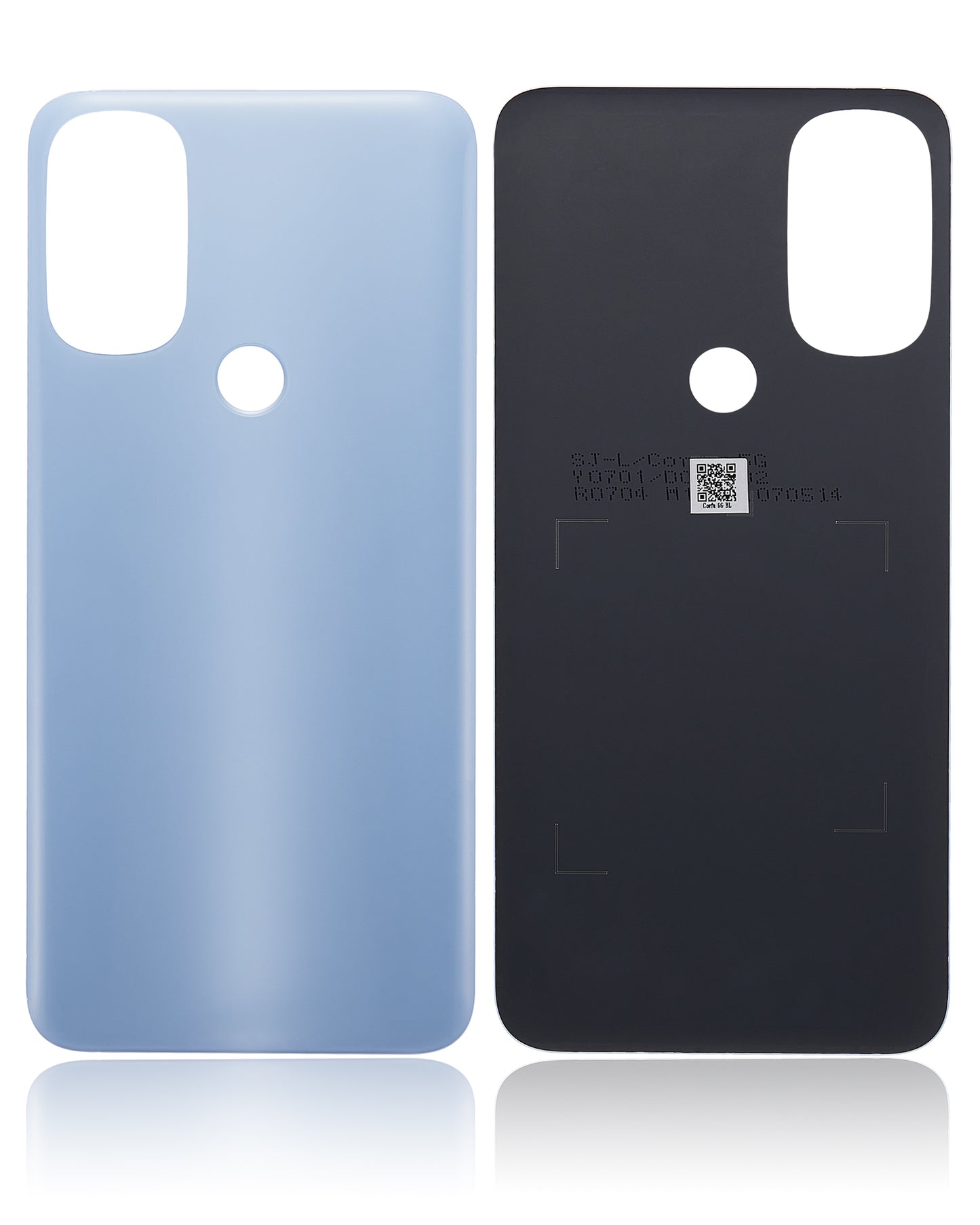 Back cover Glass For Motorola Moto G71 5G (XT2169 / 2022) (Arctic Blue) replacement part SKU 107082107927 image 6