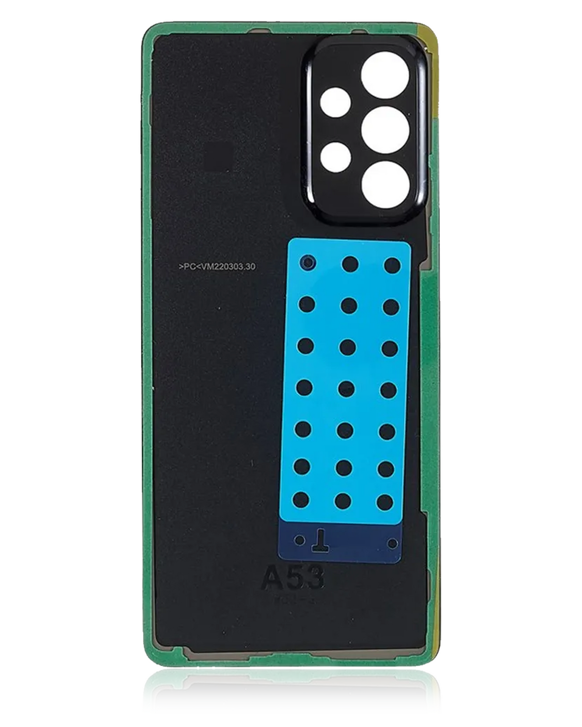 Back Cover Glass For Samsung Galaxy A53 5G (A536 / 2022) (Aftermarket Plus) (Black) - product image 4