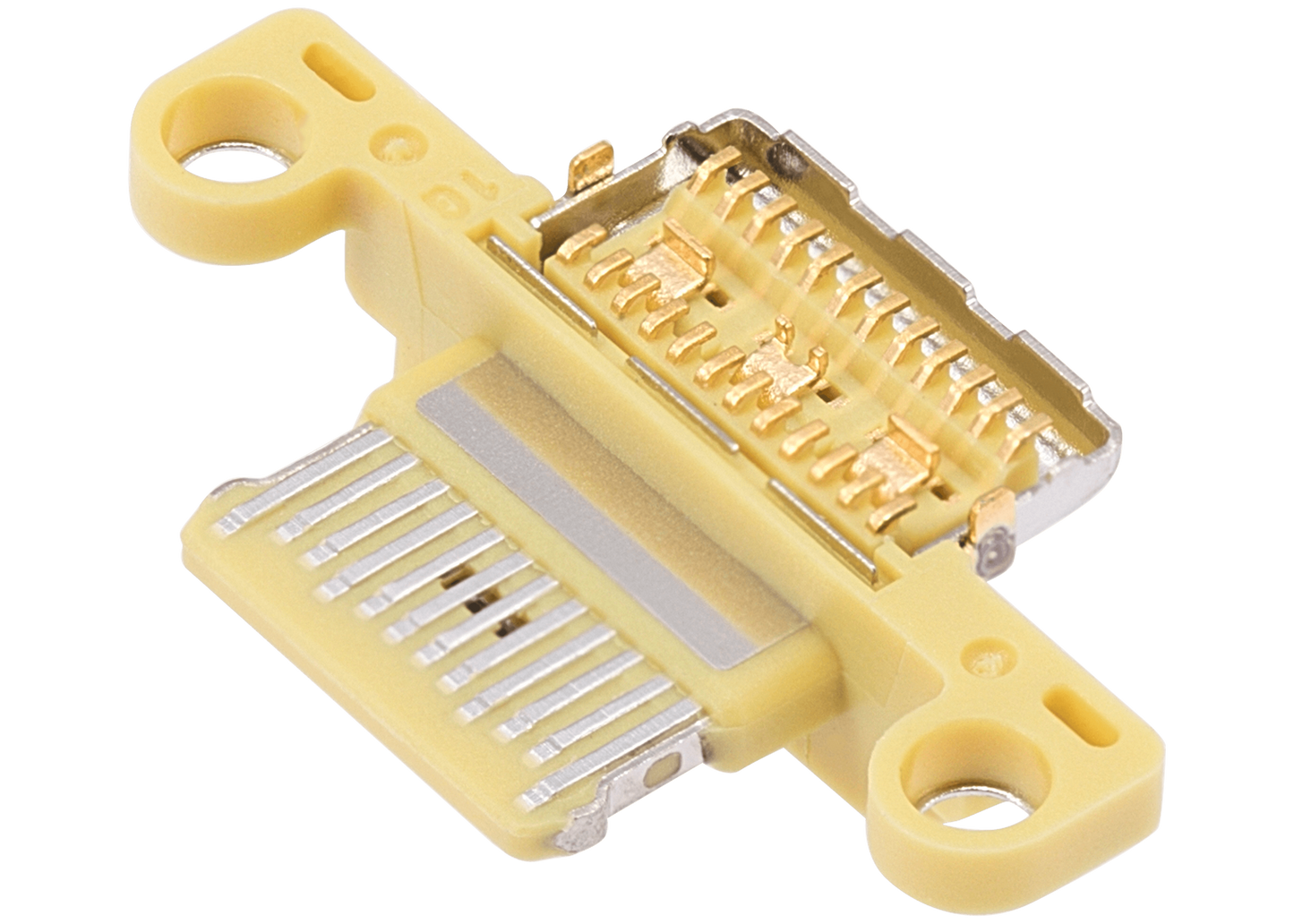 Charging Port Only For iPad 10 (2022) (Soldering Required) (Yellow) (10 Pack)