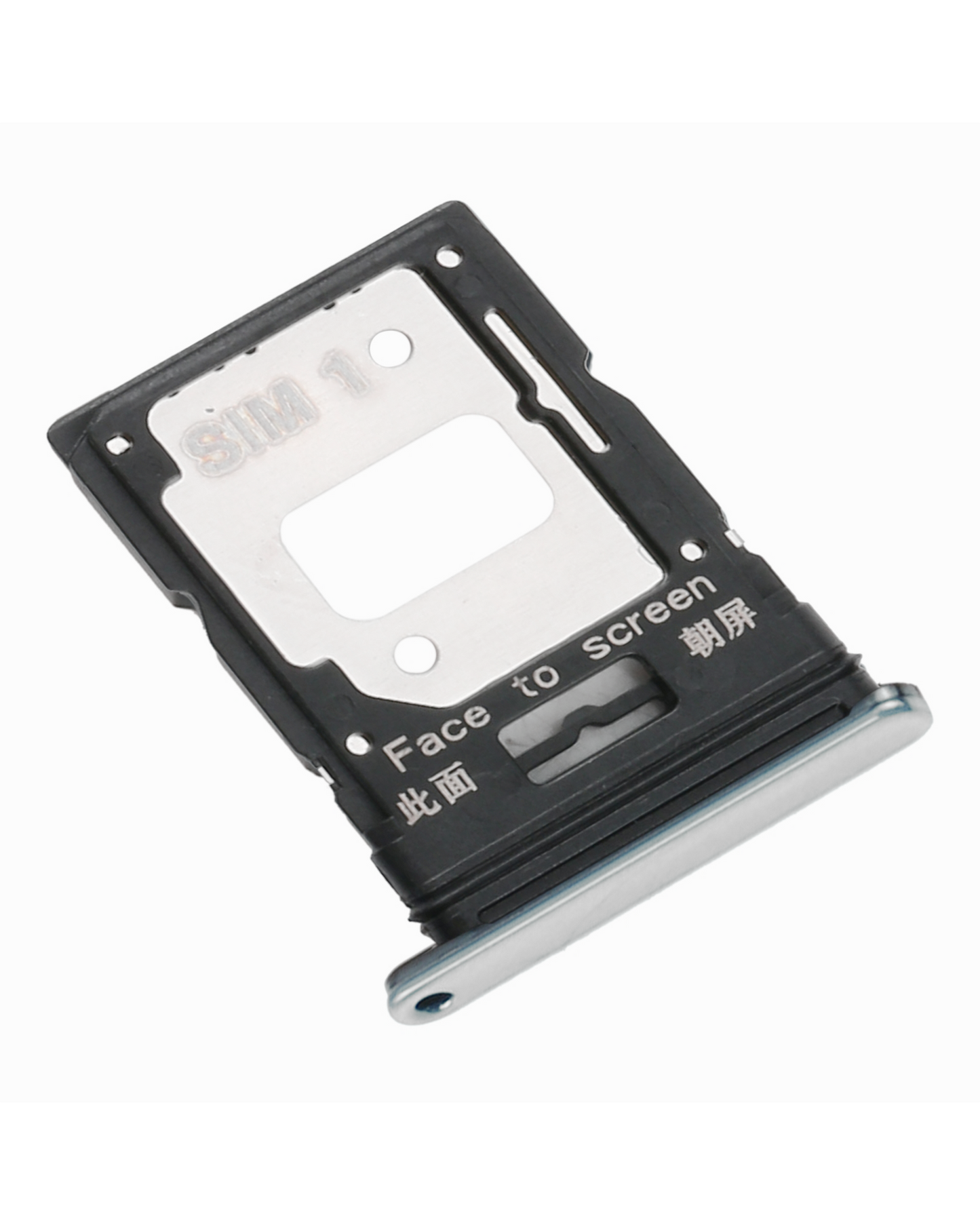 Dual Sim Card Tray For Xiaomi Mi 11 Lite (Silver) - compatible device spare part image SKU 107082114623 - image 3