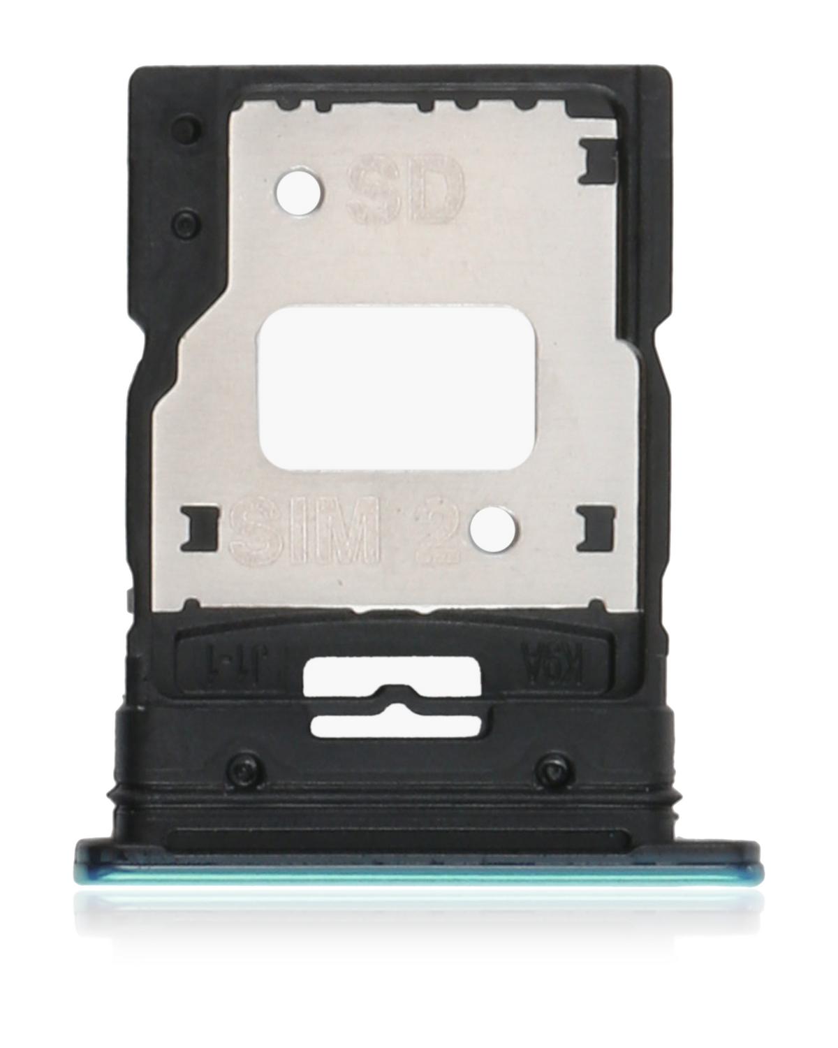 Dual Sim Card Tray For Xiaomi Mi 11 Lite (Green) - mobile repair replacement component SKU 107082114624 - image 4