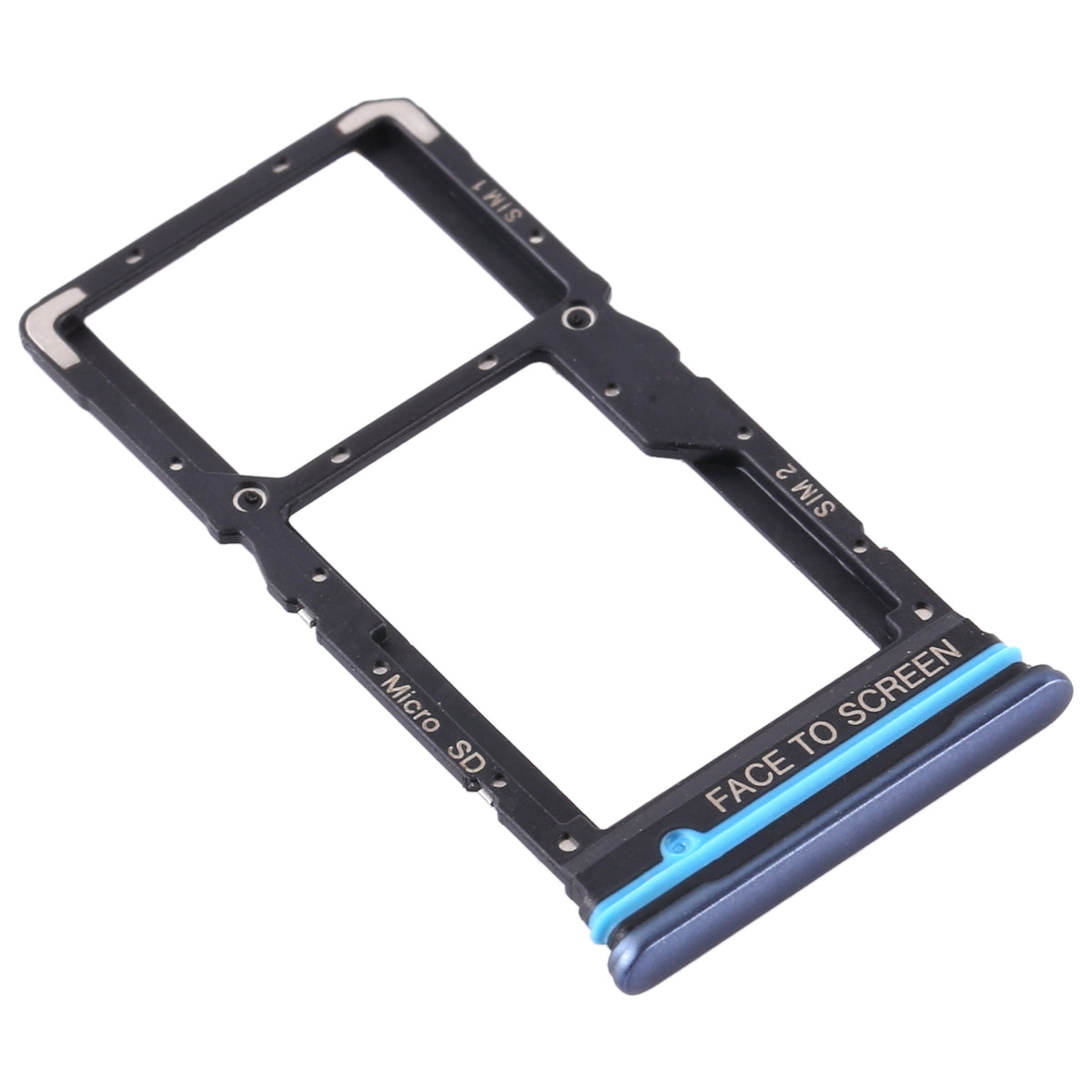 Dual Sim Card Tray For Xiaomi Mi 10T Lite 5G / Note 9 Pro 5G (Atlantic Blue) - compatible device spare part image SKU 107082114821 - image 3