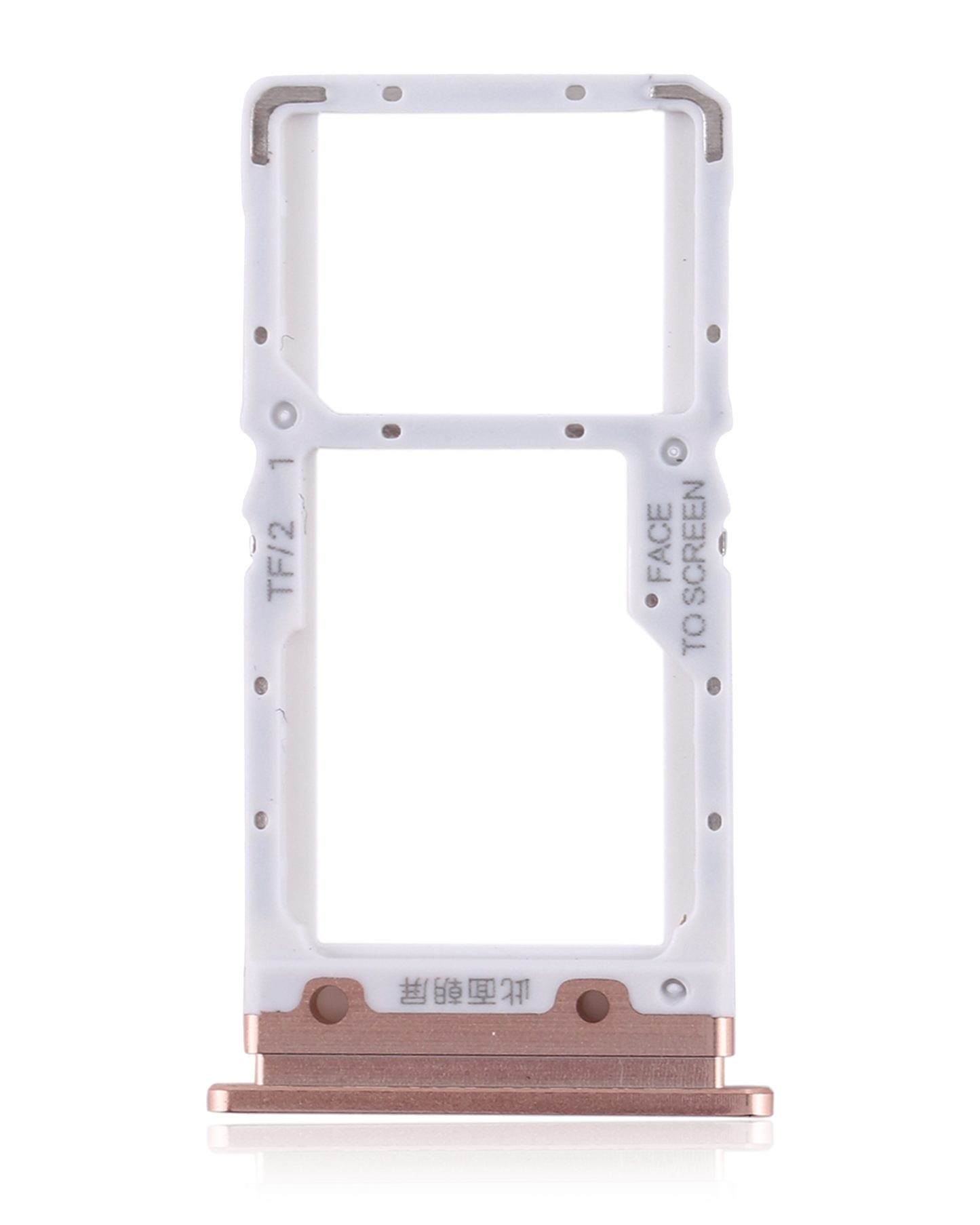 Dual Sim Card Tray For Xiaomi Mi 9 Lite / CC9 (Gold) - mobile repair replacement component SKU 107082114924 - image 4