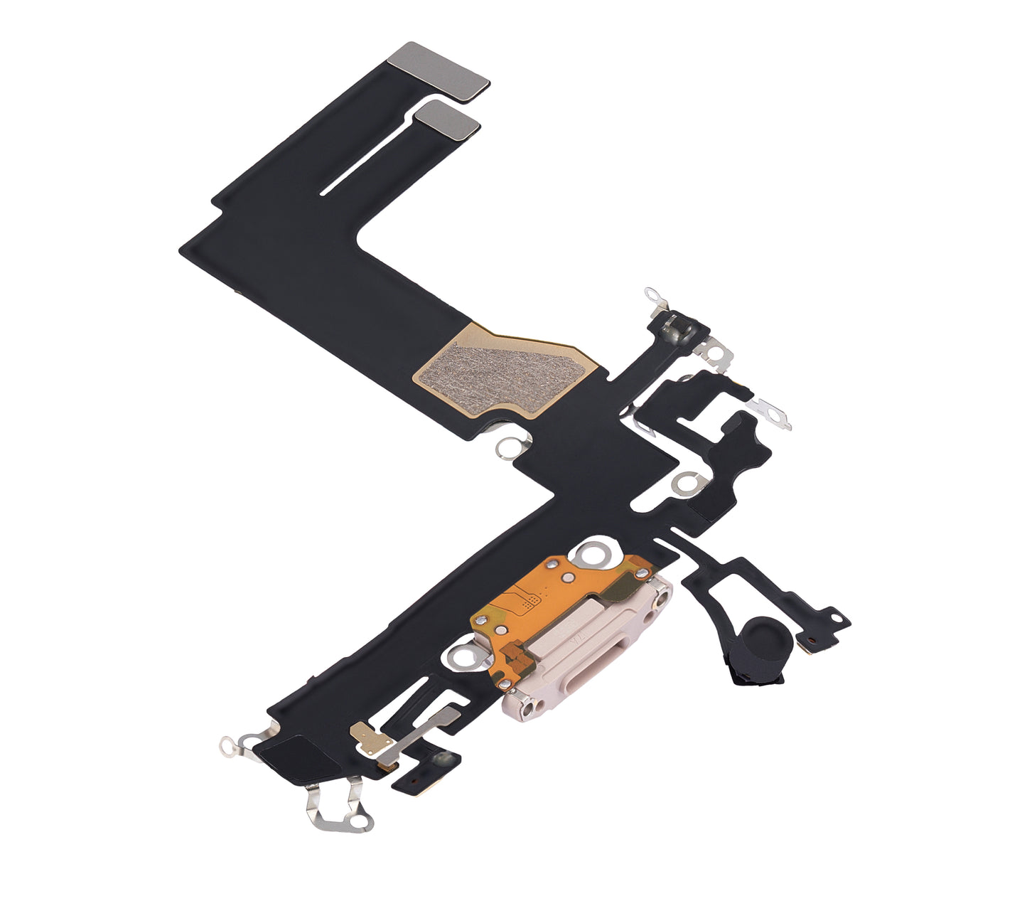 Charging Port Flex Cable For iPhone 13 Mini (Aftermarket Plus) (Pink)