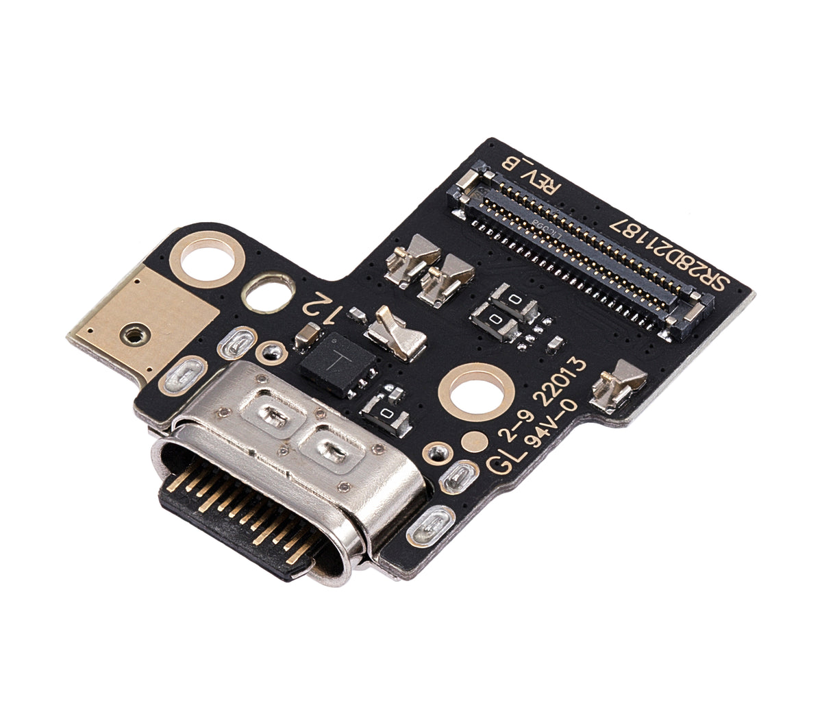 Charging Port Board For Motorola Moto G200 5G (XT2175 / 2022) replacement part SKU 107082125126 image 5