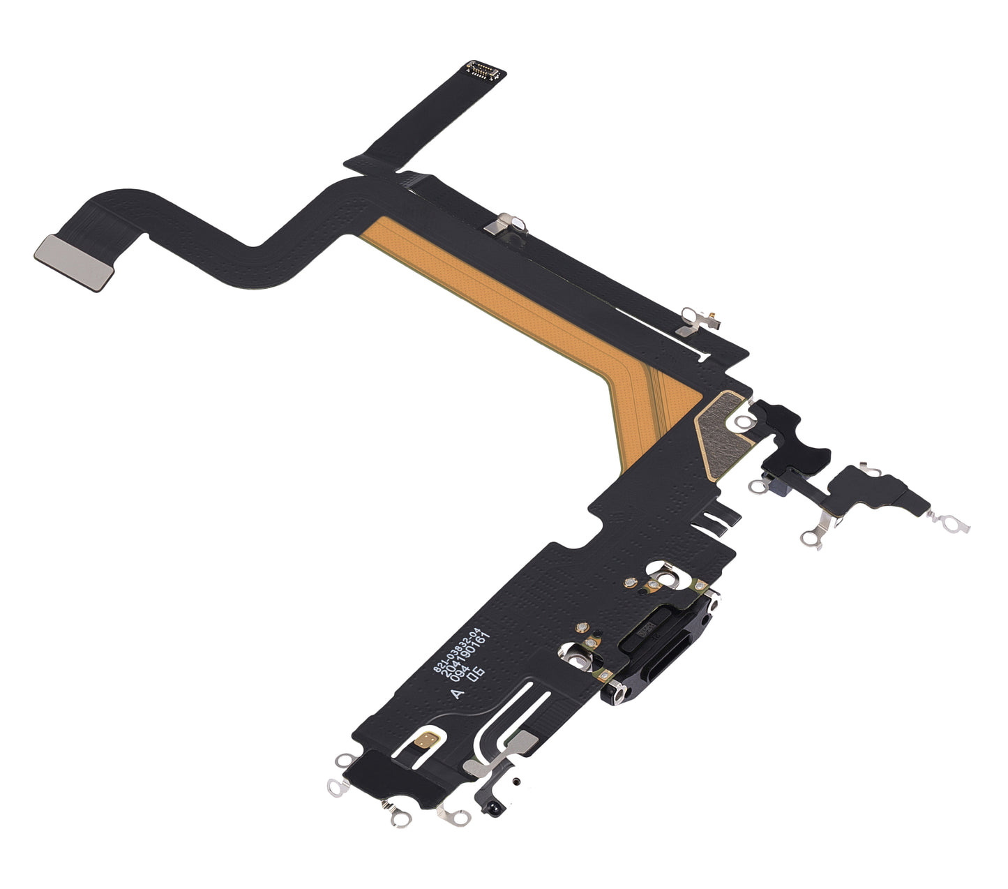 Charging Port Flex Cable For iPhone 14 Pro Max (Premium) (Space Black)