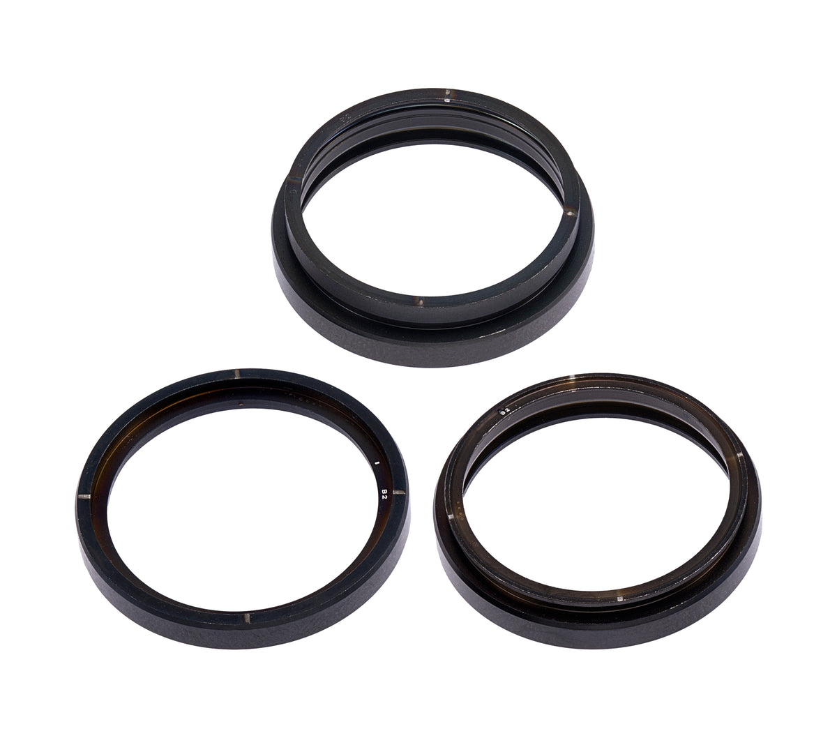 Back Camera Bezel Ring Only For iPhone 14 Pro / 14 Pro Max (Space Black) (3 Piece Set)