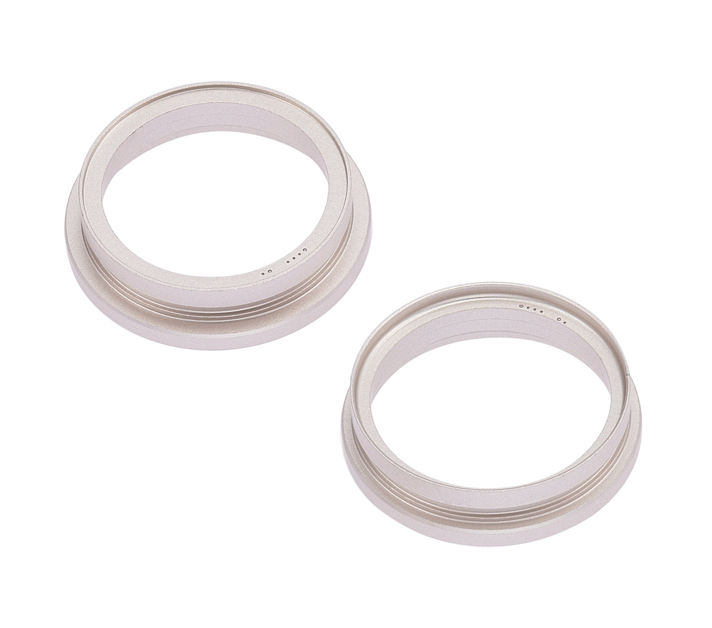 Back Camera Bezel Ring Only For iPhone 14 / 14 Plus (Starlight) (2 Piece Set)