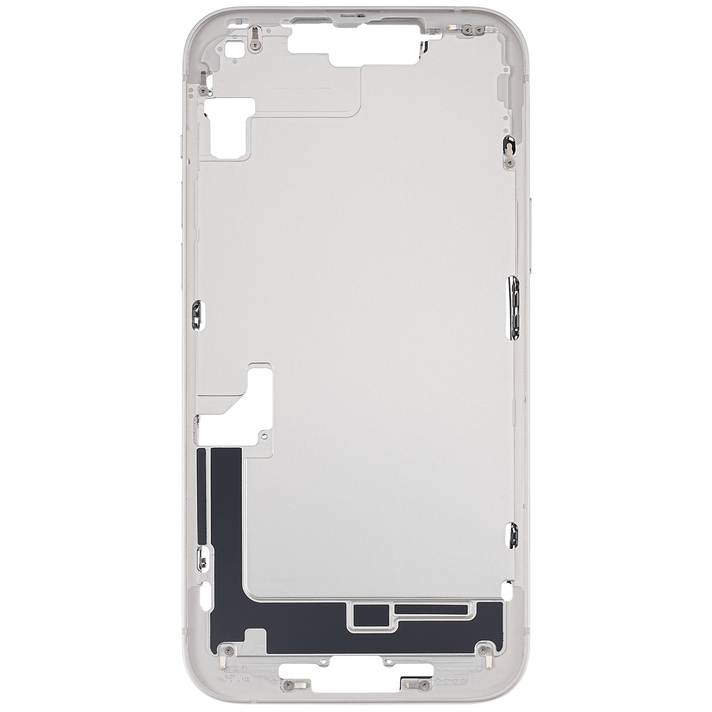 Mid-Frame Housing W/ Small Parts For iPhone 14 Plus (US Version) (Used OEM Pull: Grade B) (Starlight)