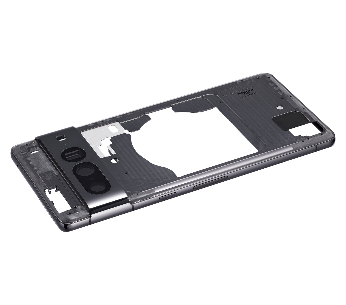 Mid-Frame Housing For Google Pixel 7 Pro (Obsidian) - replacement part product view 10