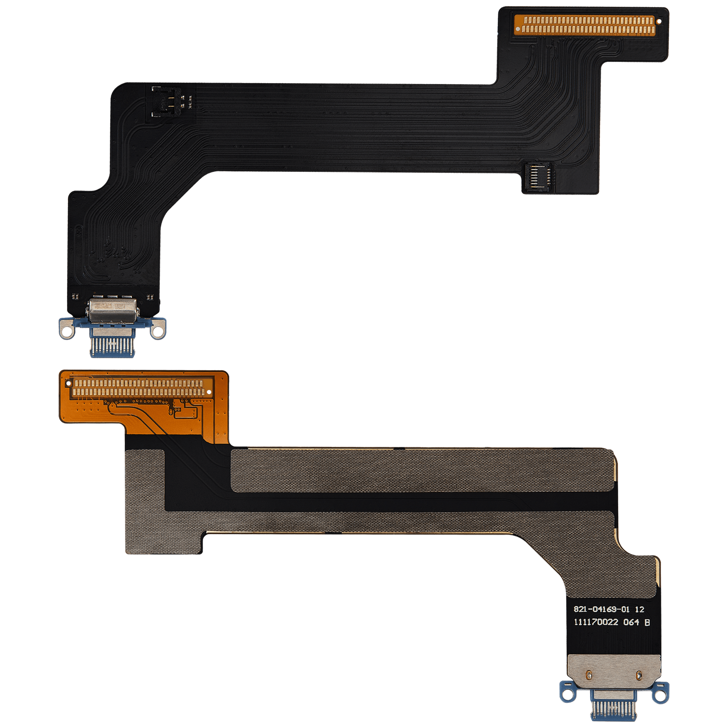 Charging Port Flex Cable For iPad 10 (2022) (Cellular) (Aftermarket Plus) (Blue)