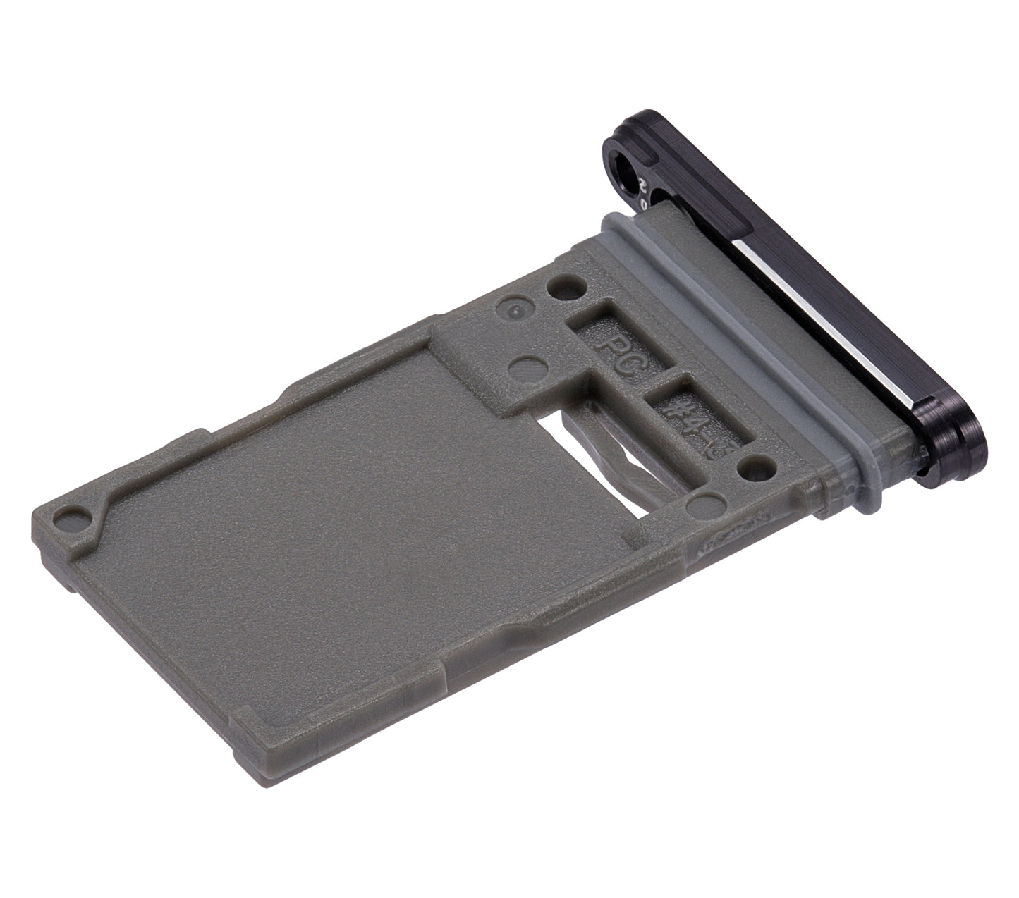 Single Sim Card Tray For Samsung Galaxy S23 5G / S23 Plus 5G (Phantom Black)