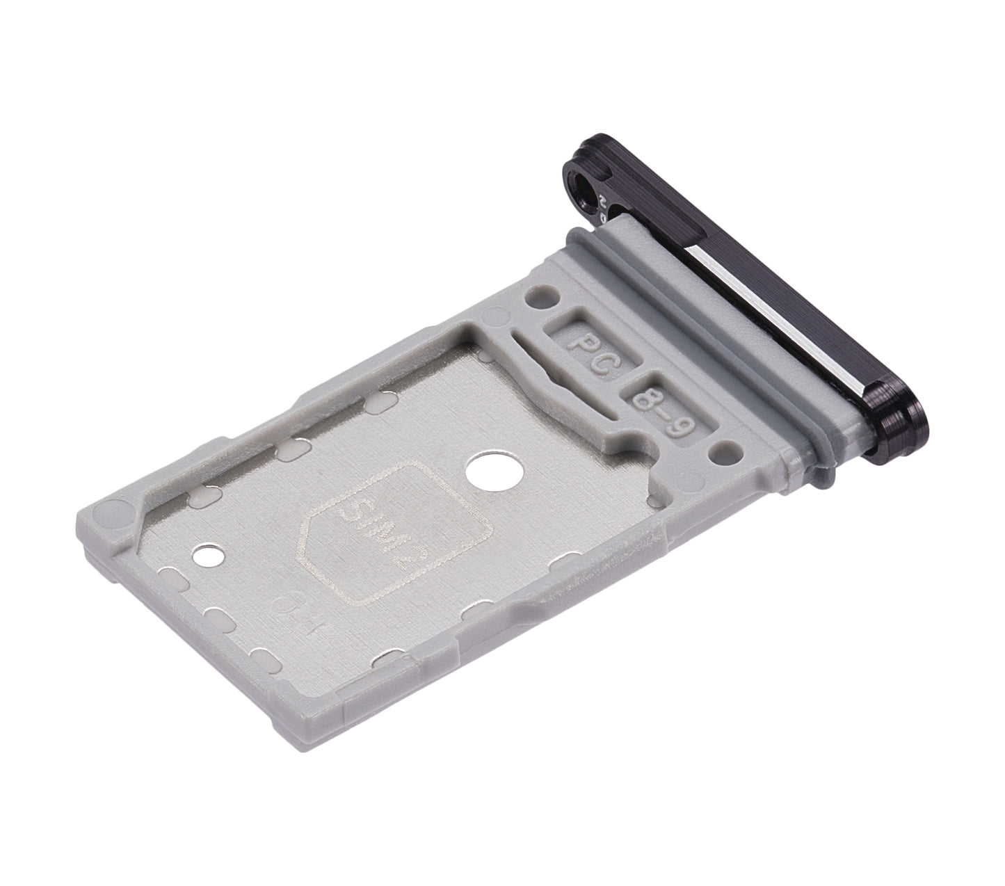Dual Sim Card Tray For Samsung Galaxy S23 5G / S23 Plus 5G (Phantom Black)