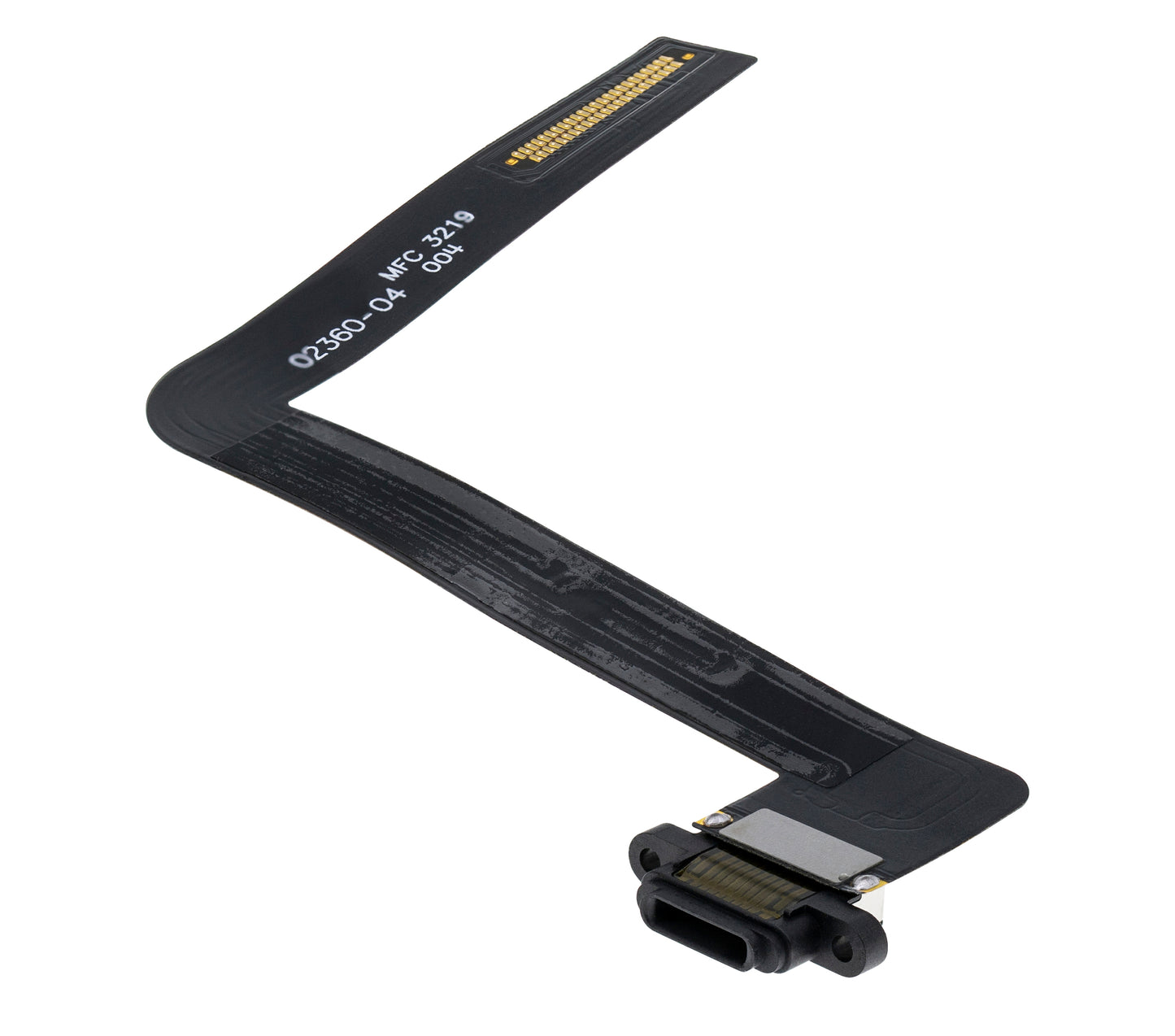Charging Port Flex Cable For iPad 7 (2019) / iPad 8 (2020) / iPad 9 (2021) (Black) (Aftermarket Plus)