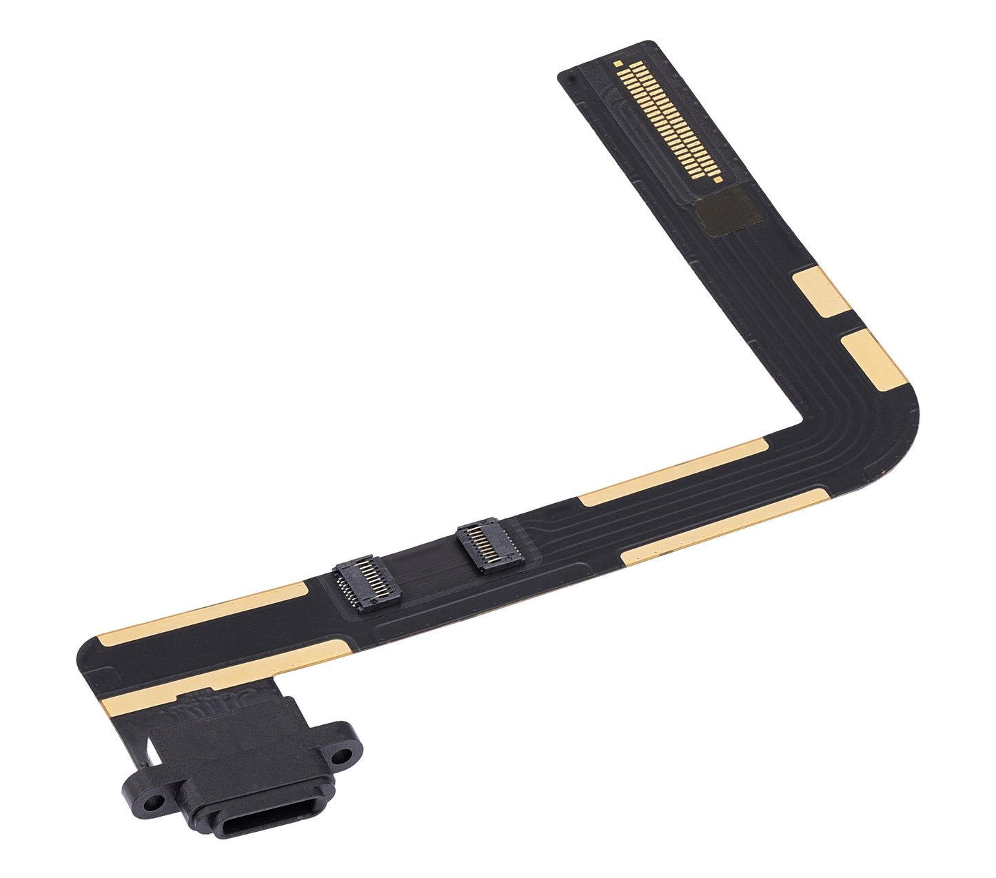 Charging Port Flex Cable For iPad 7 (2019) / iPad 8 (2020) / iPad 9 (2021) (Premium) (Black)