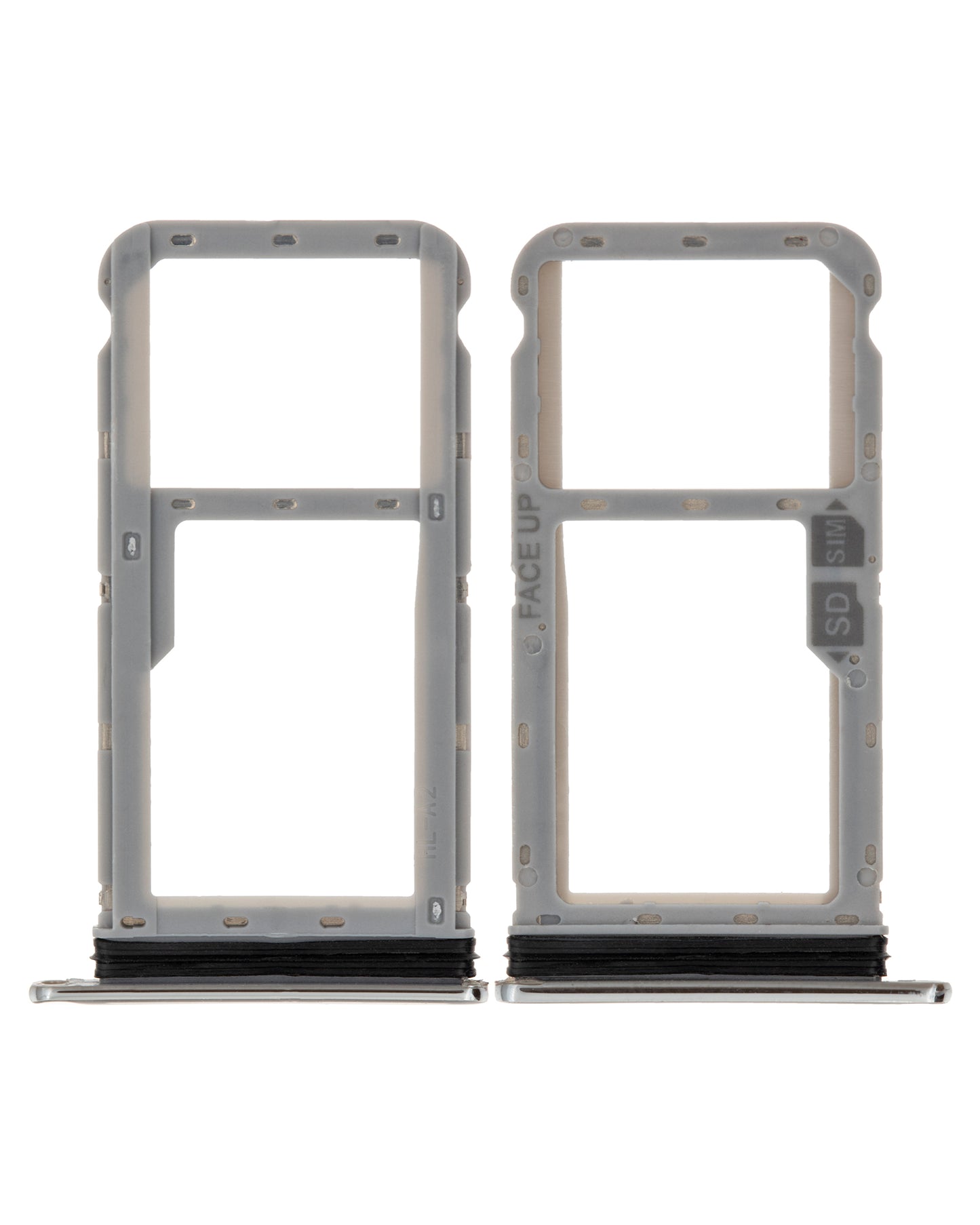 Single Sim Card Tray For Motorola Moto G Fast (XT2045-3 / 2020) (Pearl White) | compatible mobile phone replacement part | SKU 107085003911 | product image 2