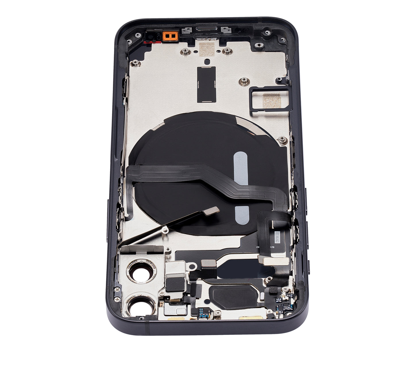 Back Housing W/ Small Parts For iPhone 12 Mini (US Version) (Aftermarket Plus) (Black)