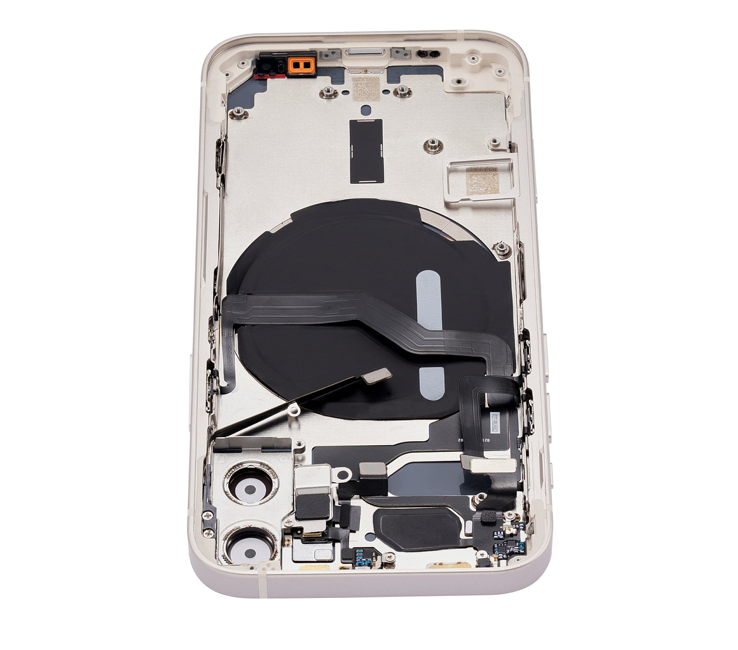 Back Housing W/ Small Parts For iPhone 12 Mini (US Version) (Aftermarket Plus) (White)