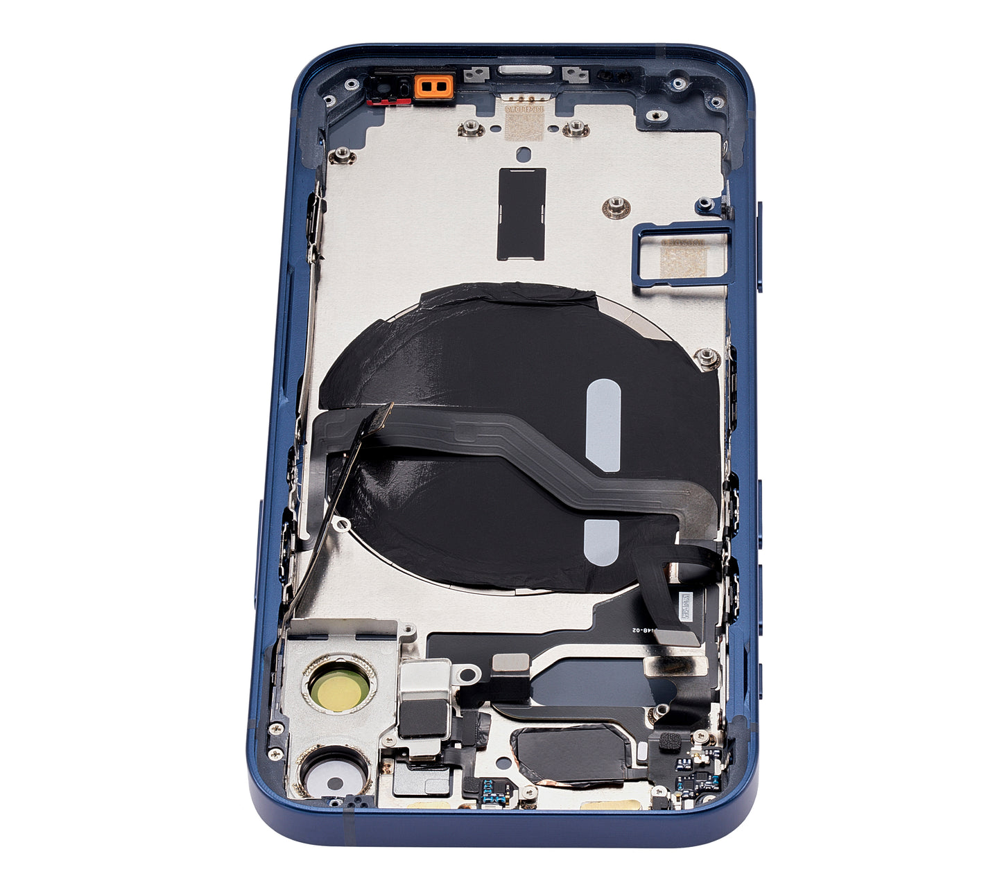 Back Housing W/ Small Parts For iPhone 12 Mini (US Version) (Aftermarket Plus) (Blue)