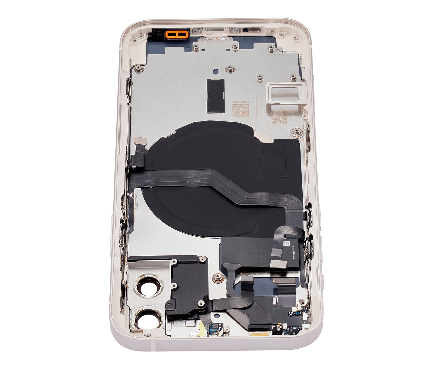 Back Housing W/ Small Parts For iPhone 12 (US Version) (Aftermarket Plus) (White)