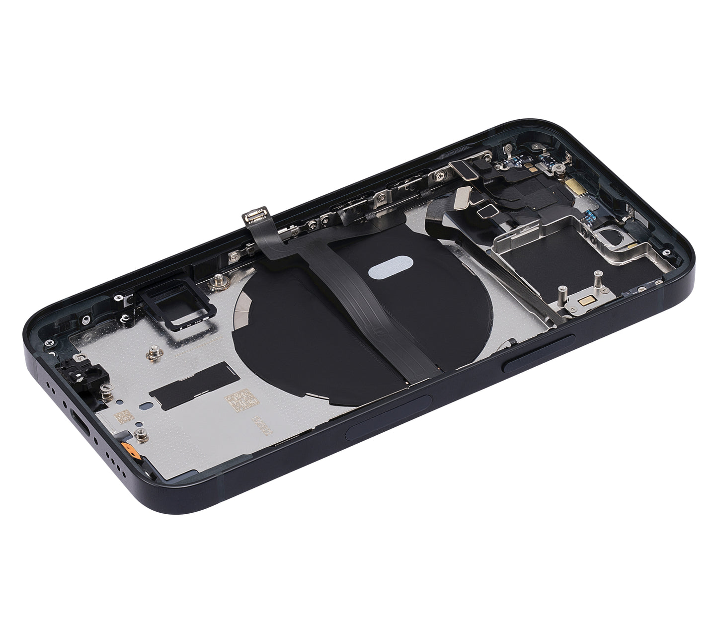 Back Housing W/ Small Parts For iPhone 13 Mini (US Version) (Aftermarket Plus) (Midnight)