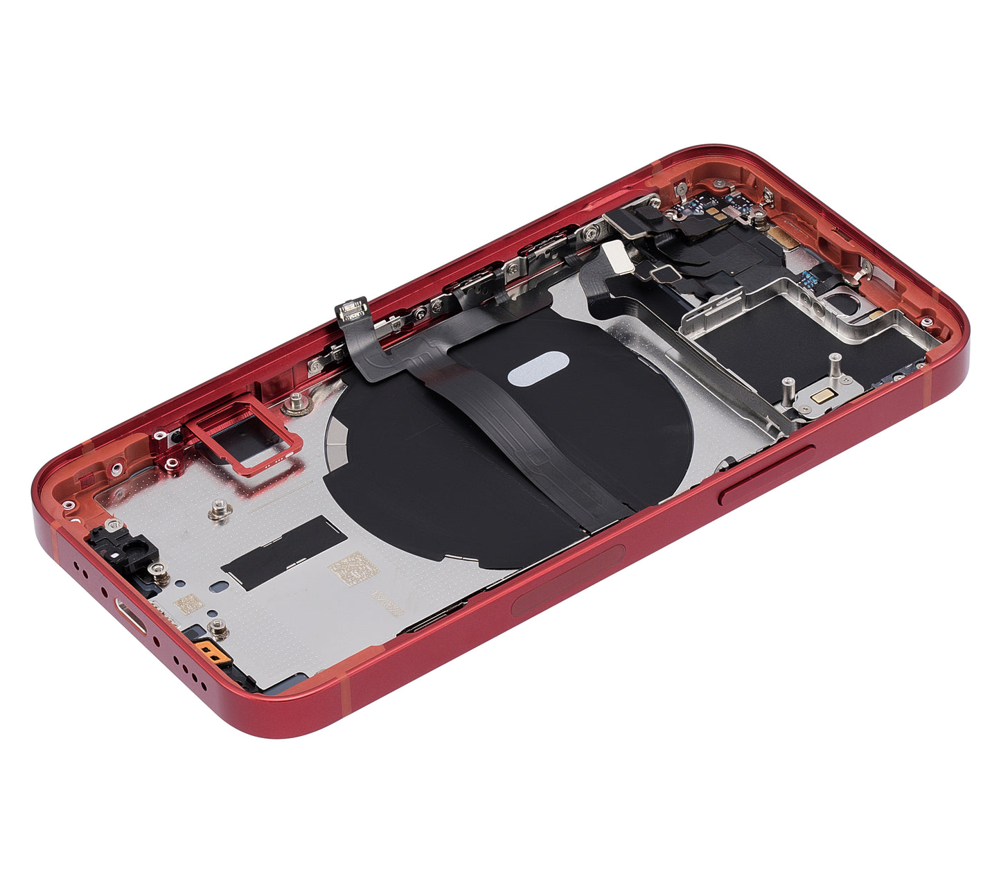 Back Housing W/ Small Parts For iPhone 13 Mini (US Version) (Aftermarket Plus) (Red)
