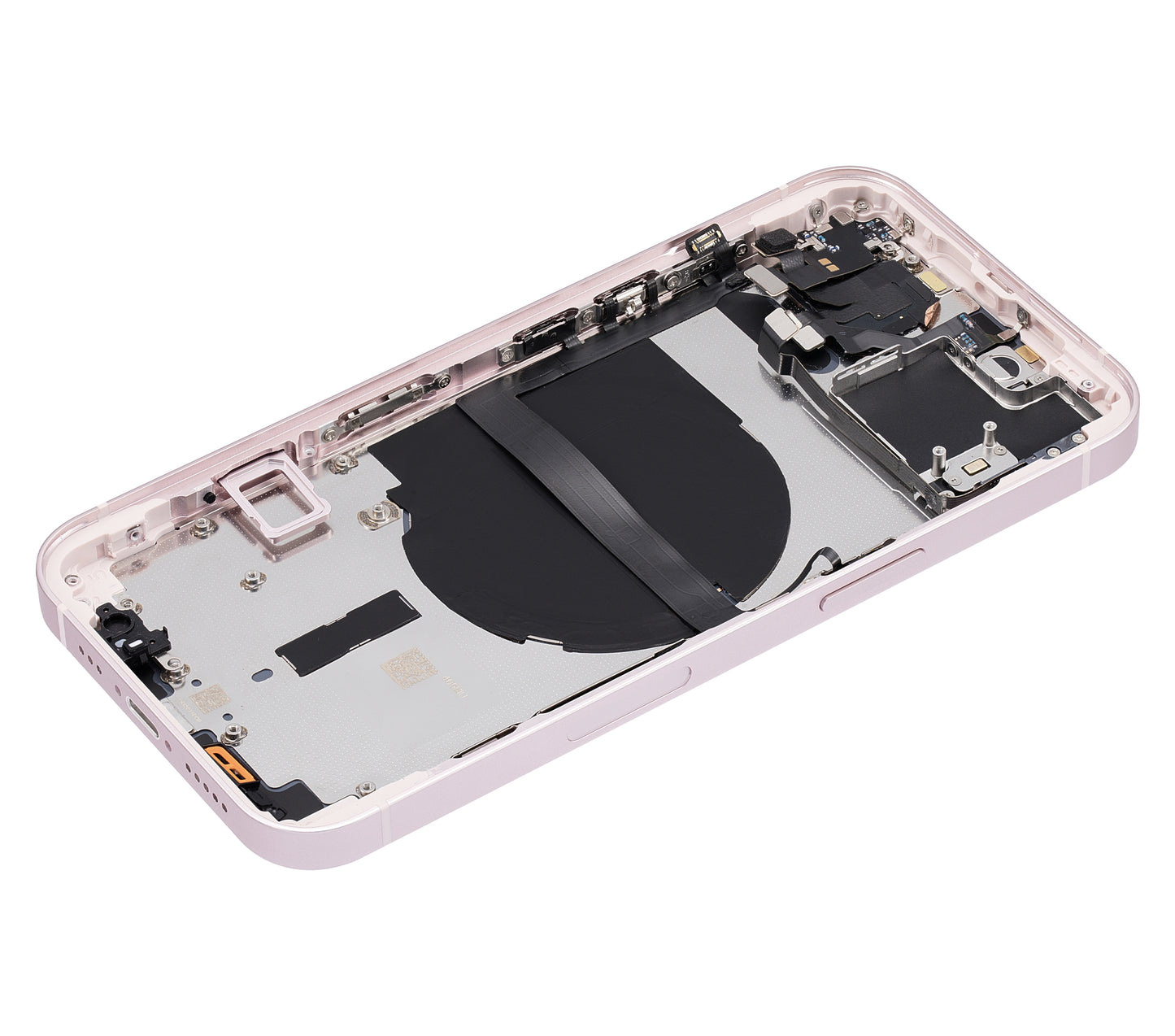 Back Housing W/ Small Parts For iPhone 13 (US Version) (Aftermarket Plus) (Pink)