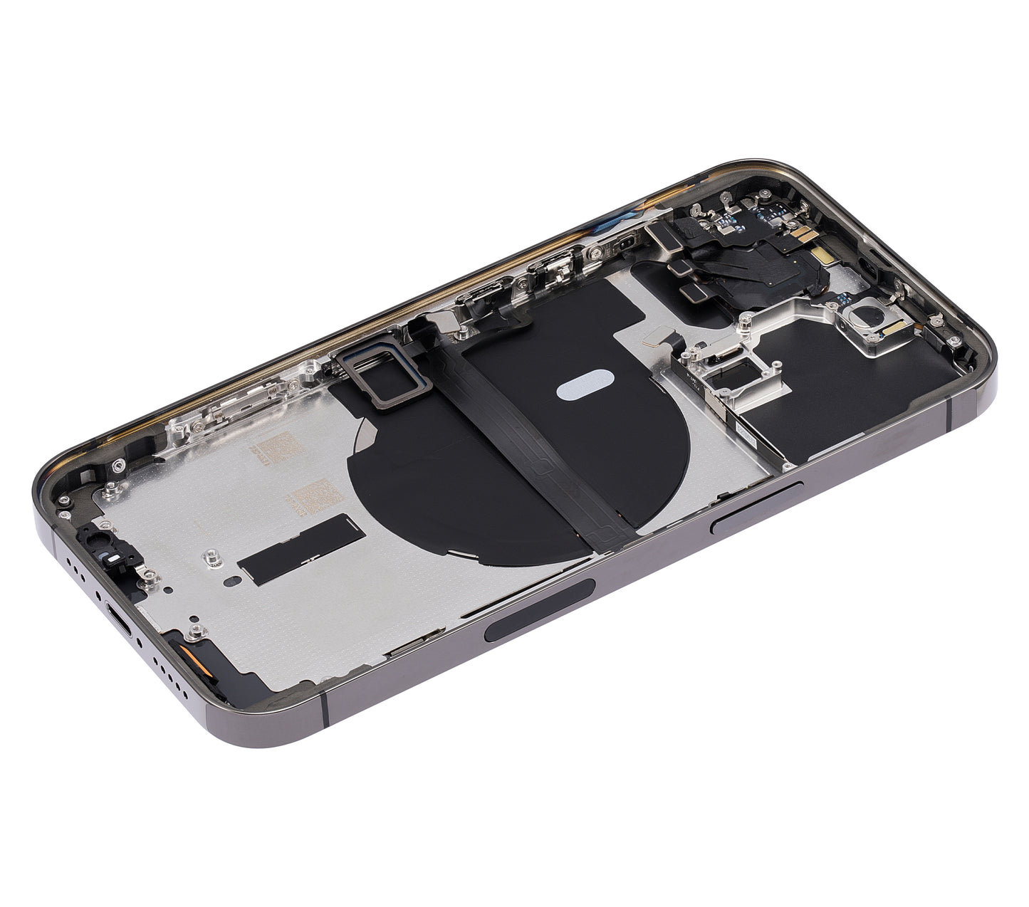 Back Housing W/ Small Parts For iPhone 13 Pro (US Version) (Aftermarket Plus) (Graphite)