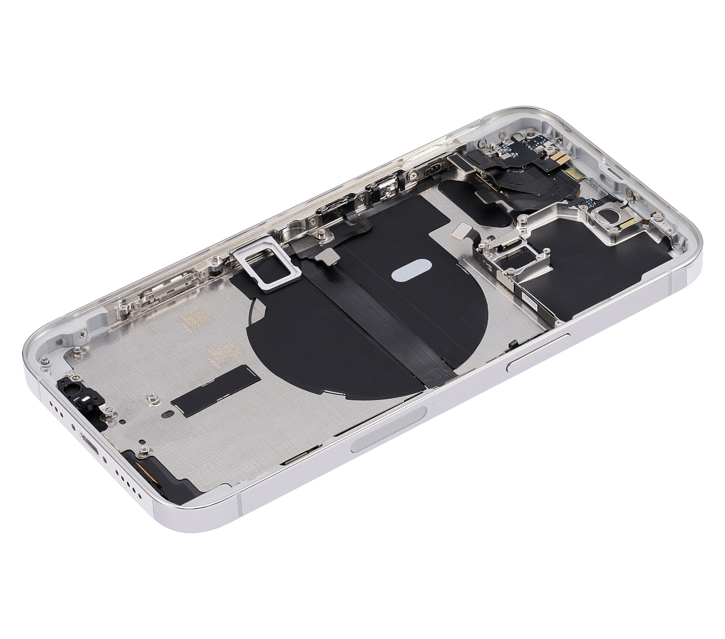 Back Housing W/ Small Parts For iPhone 13 Pro (US Version) (Aftermarket Plus) (Silver)