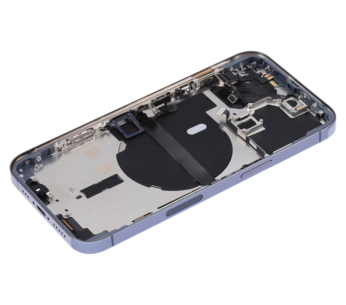 Back Housing W/ Small Parts For iPhone 13 Pro (US Version) (Aftermarket Plus) (Sierra Blue)