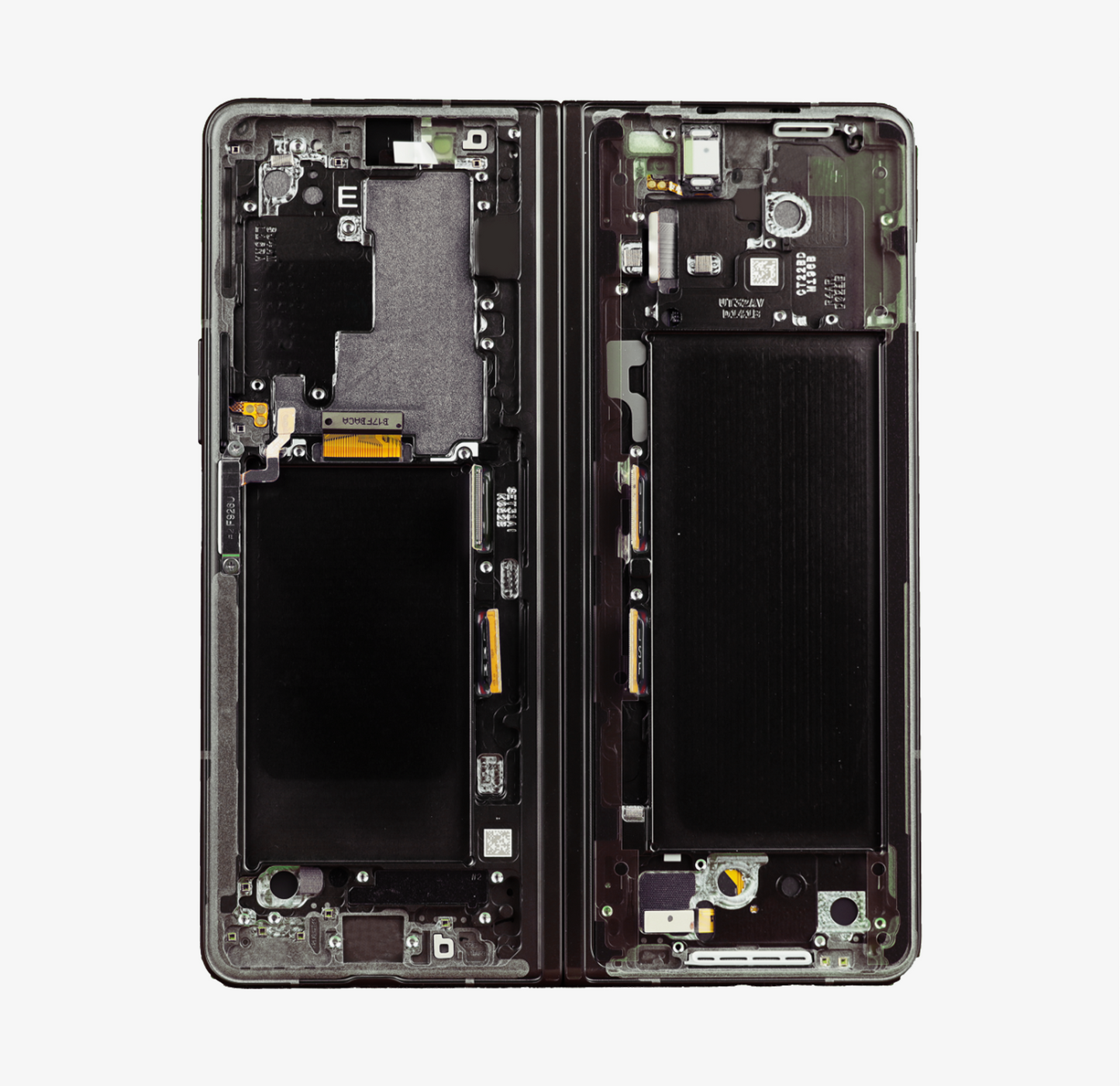 Inner OLED Assembly With Frame For Samsung Galaxy Z Fold 3 5G (US & International) (Service Pack) (Phantom Black)