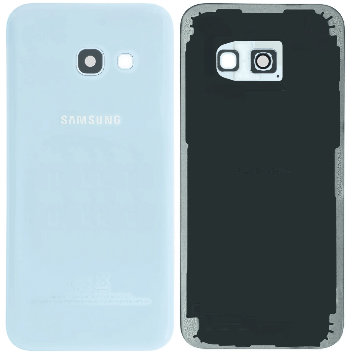 Back Cover With Camera Lens For Samsung Galaxy A3 (A320 / 2017) (Service Pack) (Blue) - product image 6