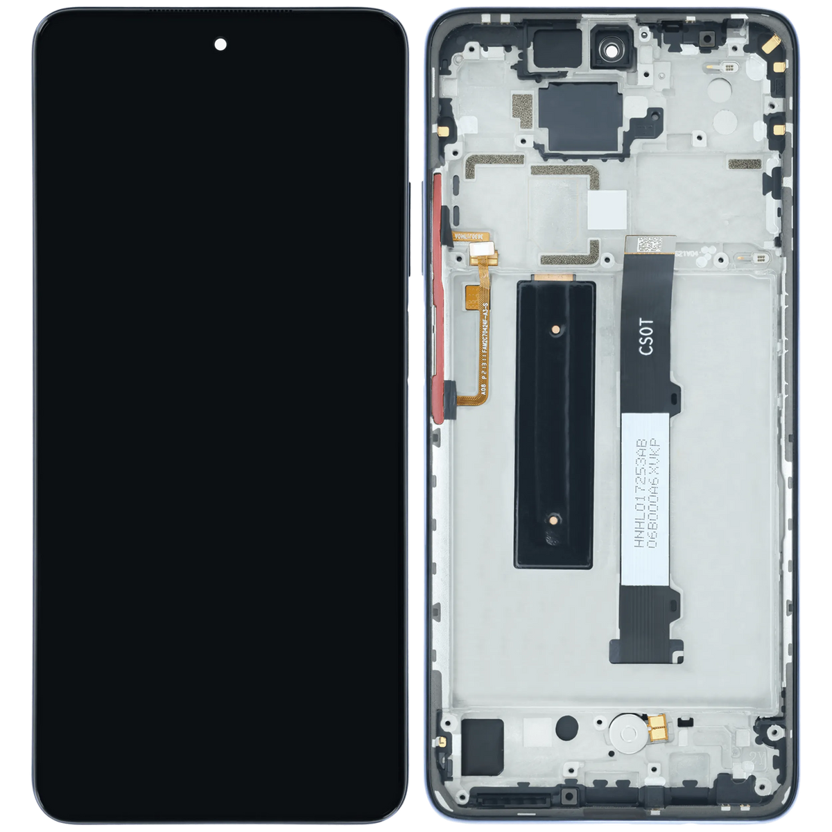 LCD Assembly With Frame For Xiaomi Mi 10T Lite 5G (Genuine) (Gray) - device repair spare component image SKU 107182200675 - image 6