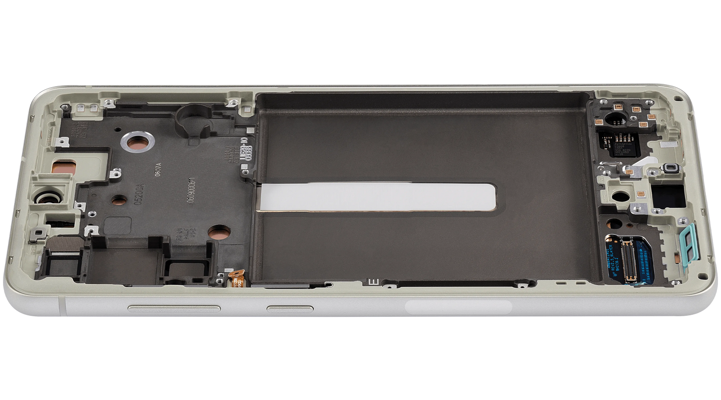 OLED Assembly With Frame For Samsung Galaxy S21 FE 5G (US & International Version) (Aftermarket Plus) (120Hz) (Olive Green)