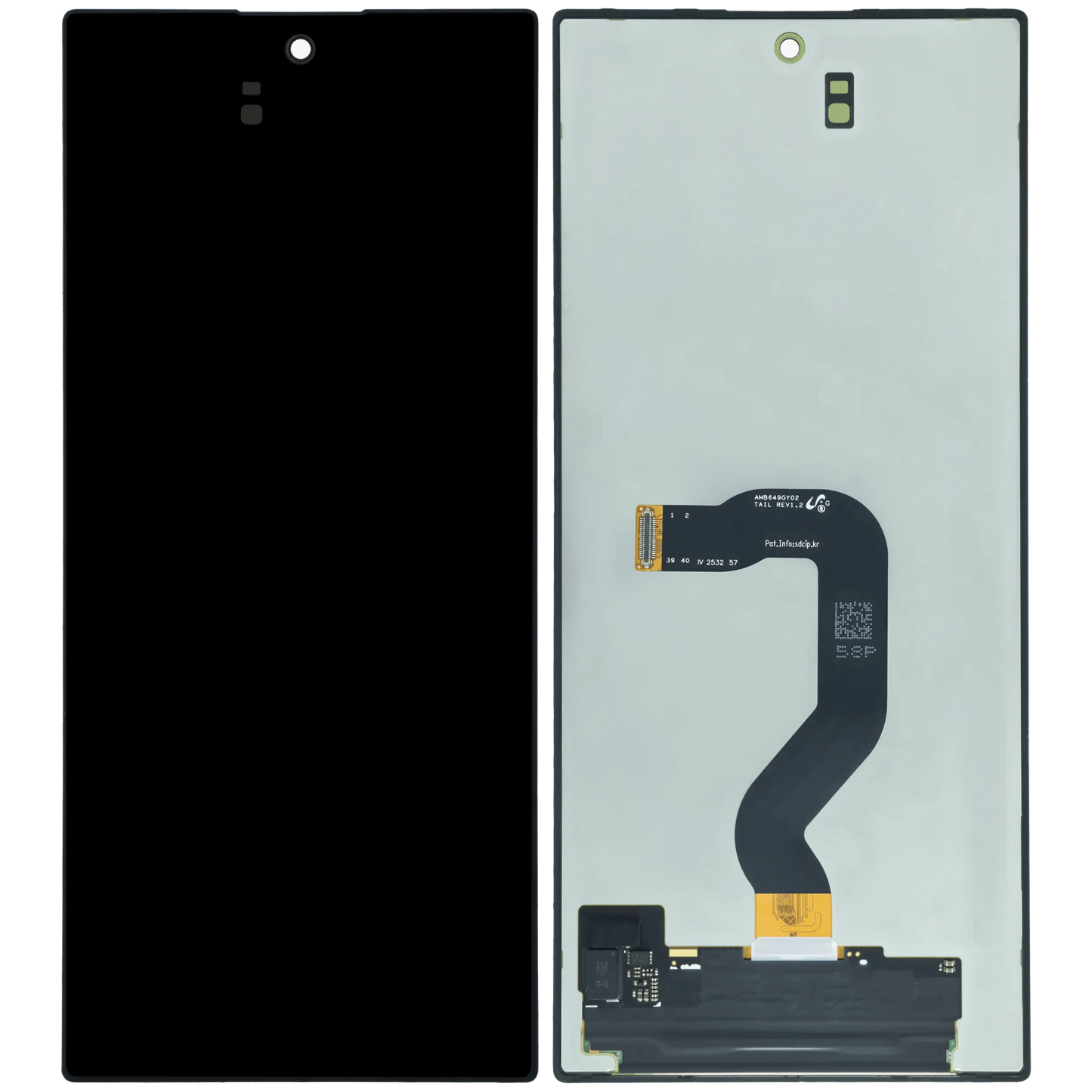 Outer OLED Assembly For Samsung Galaxy Z Fold 7 5G (Used OEM Pull Grade B) (All Colors)